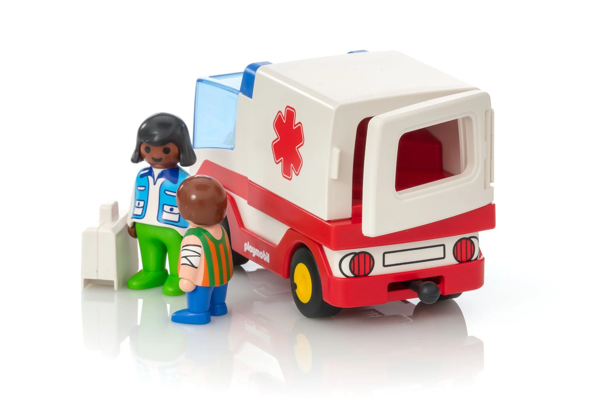 Playmobil 1.2.3 Rescue Ambulance - Image 44