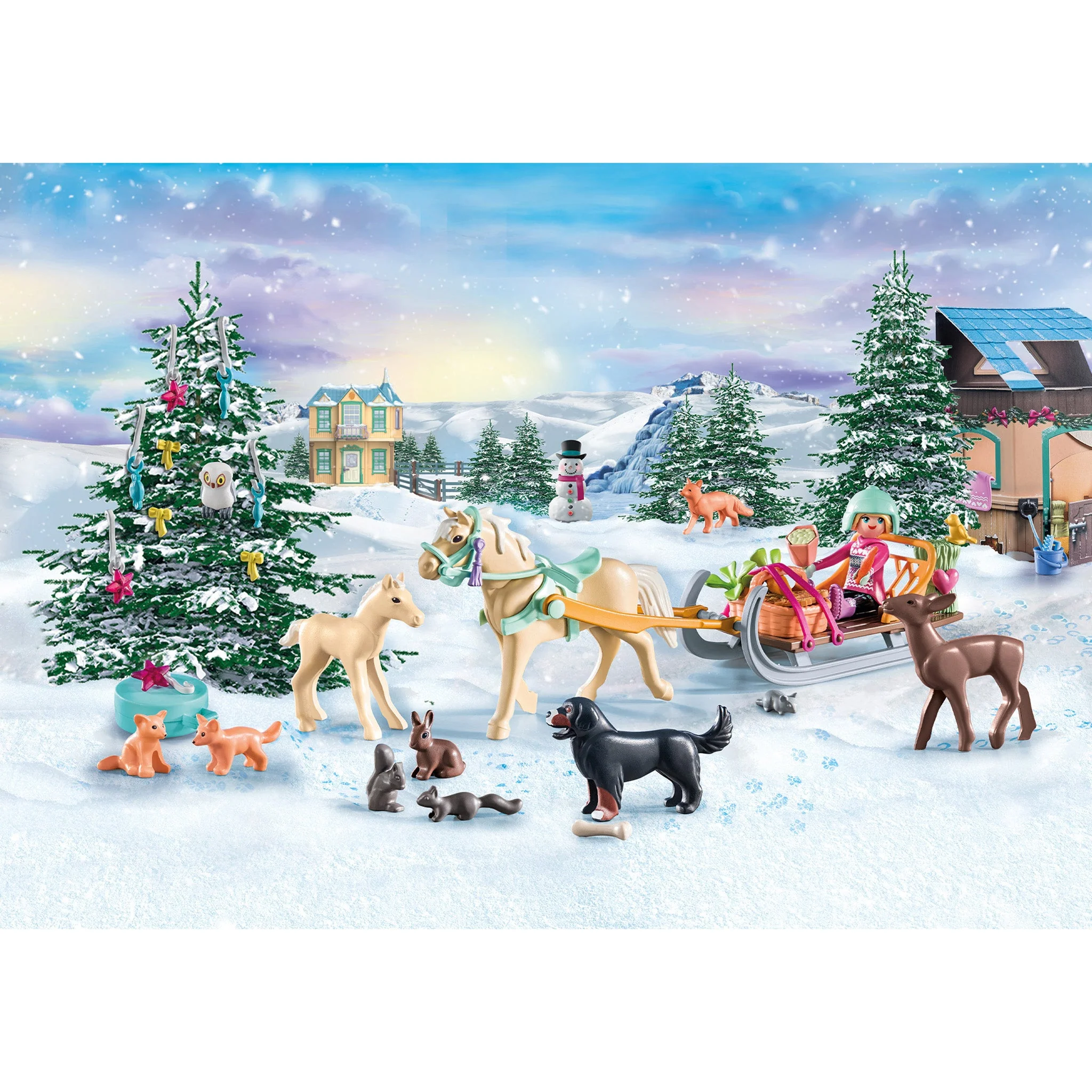 Playmobil Advent Calendar Christmas Sleigh Ride - Pre Sale - Image 2