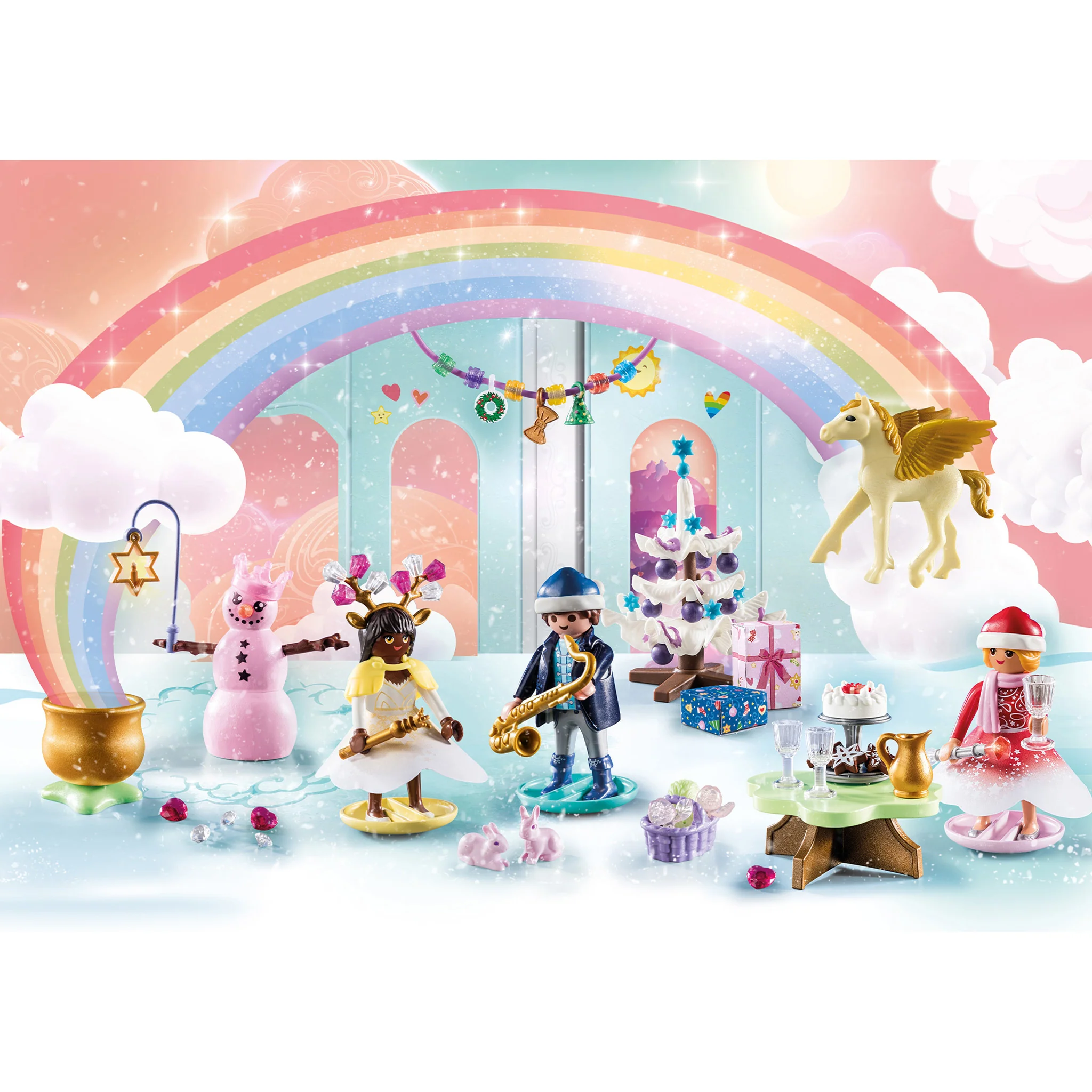 Playmobil Advent Calendar Christmas Under the Rainbow - Image 2