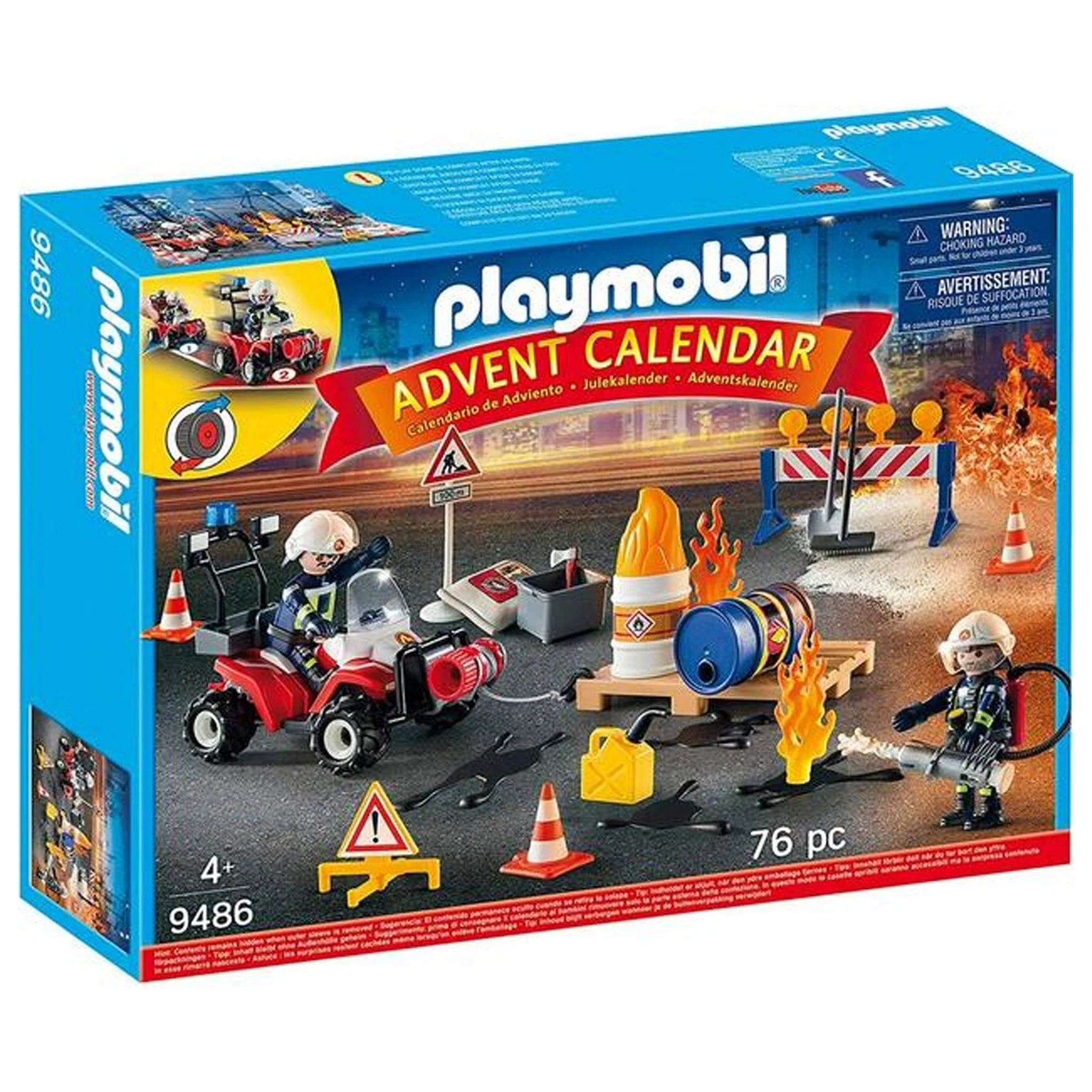 Playmobil Advent Calendar Fire Rescue - Sleeve Damage