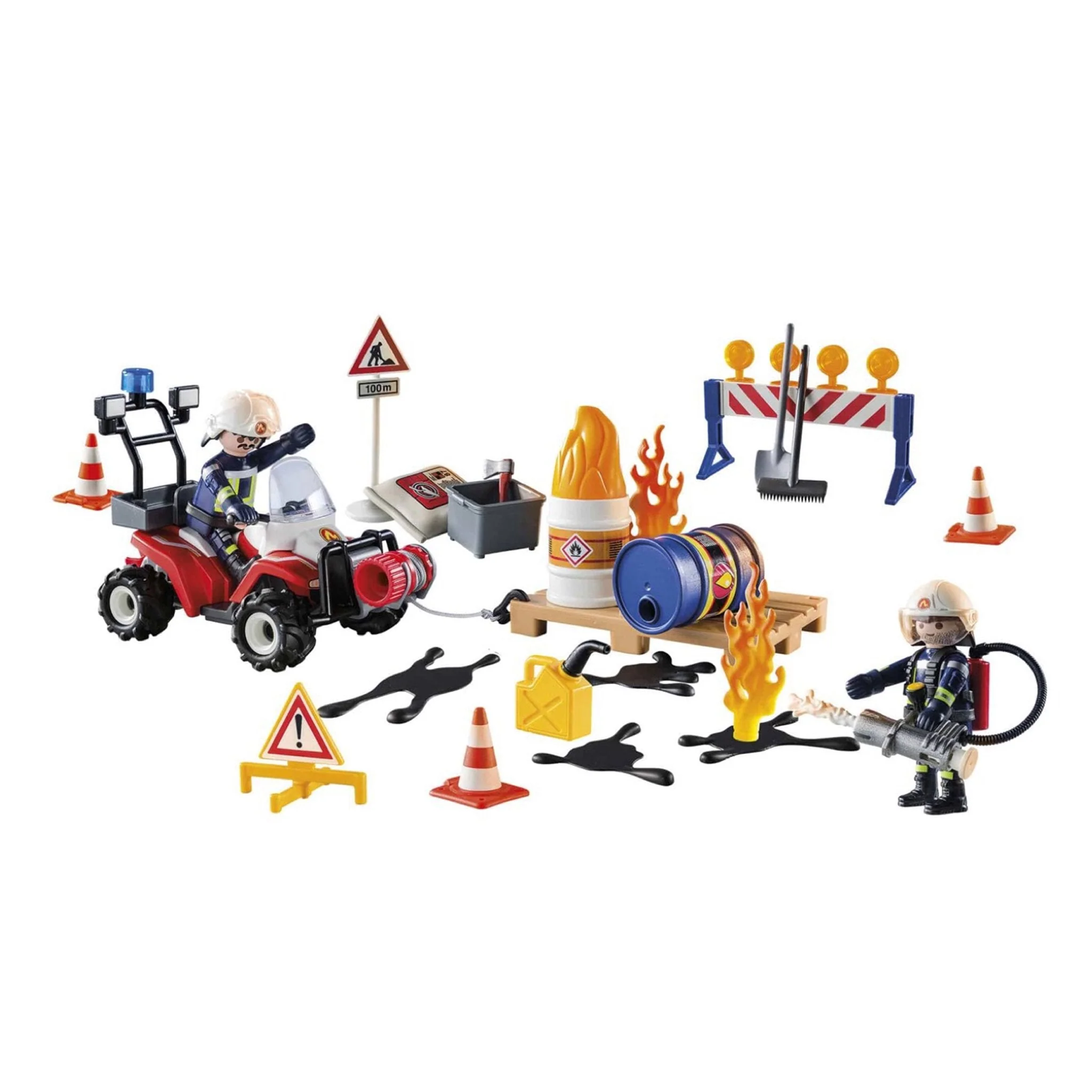 Playmobil Advent Calendar Fire Rescue - Sleeve Damage - Image 2