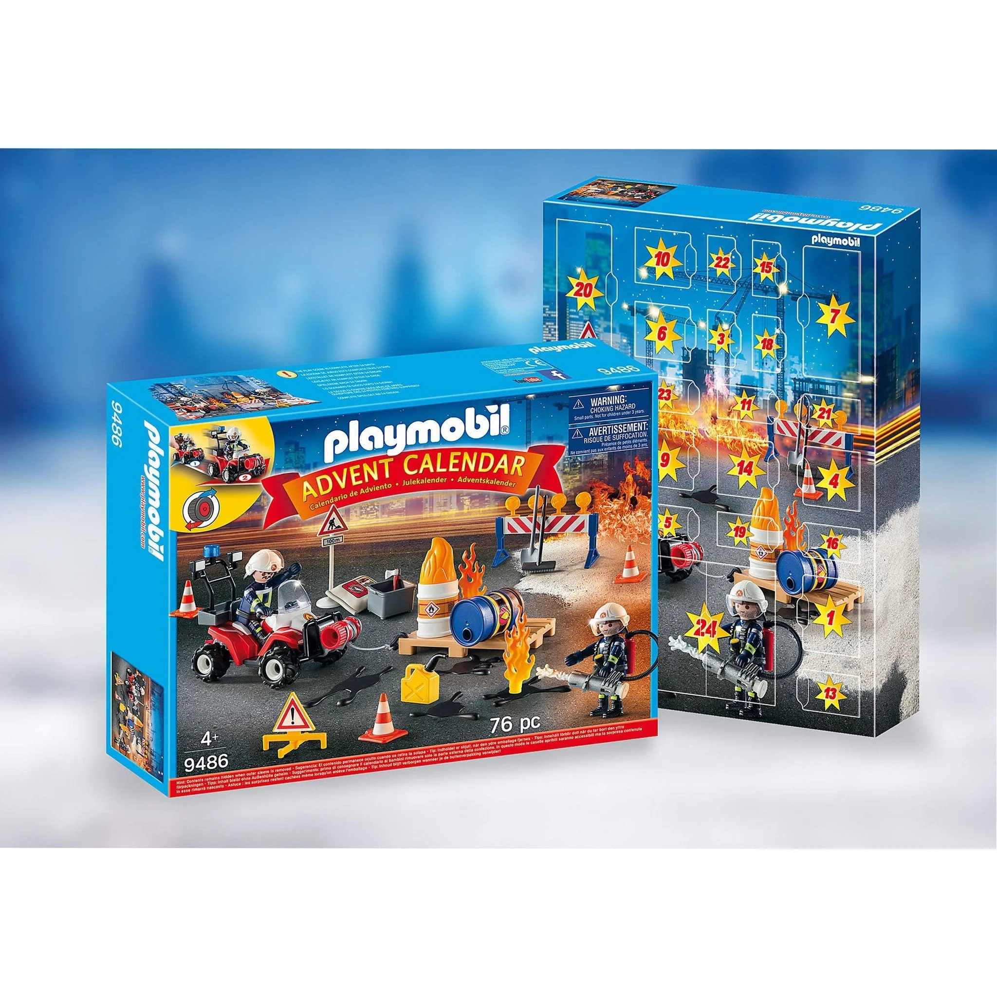 Playmobil Advent Calendar Fire Rescue - Sleeve Damage - Image 5