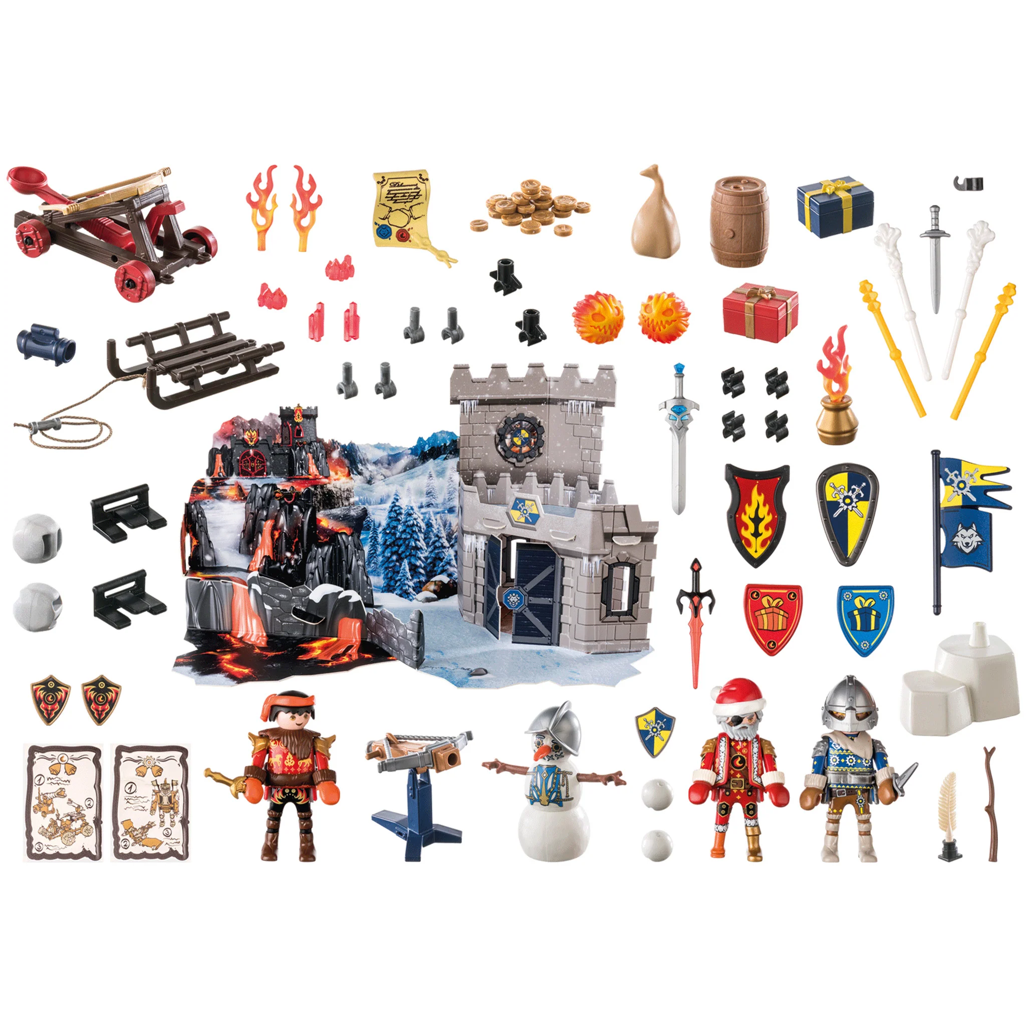 Playmobil Advent Calendar Novelmore - Battle In The Snow - Image 5