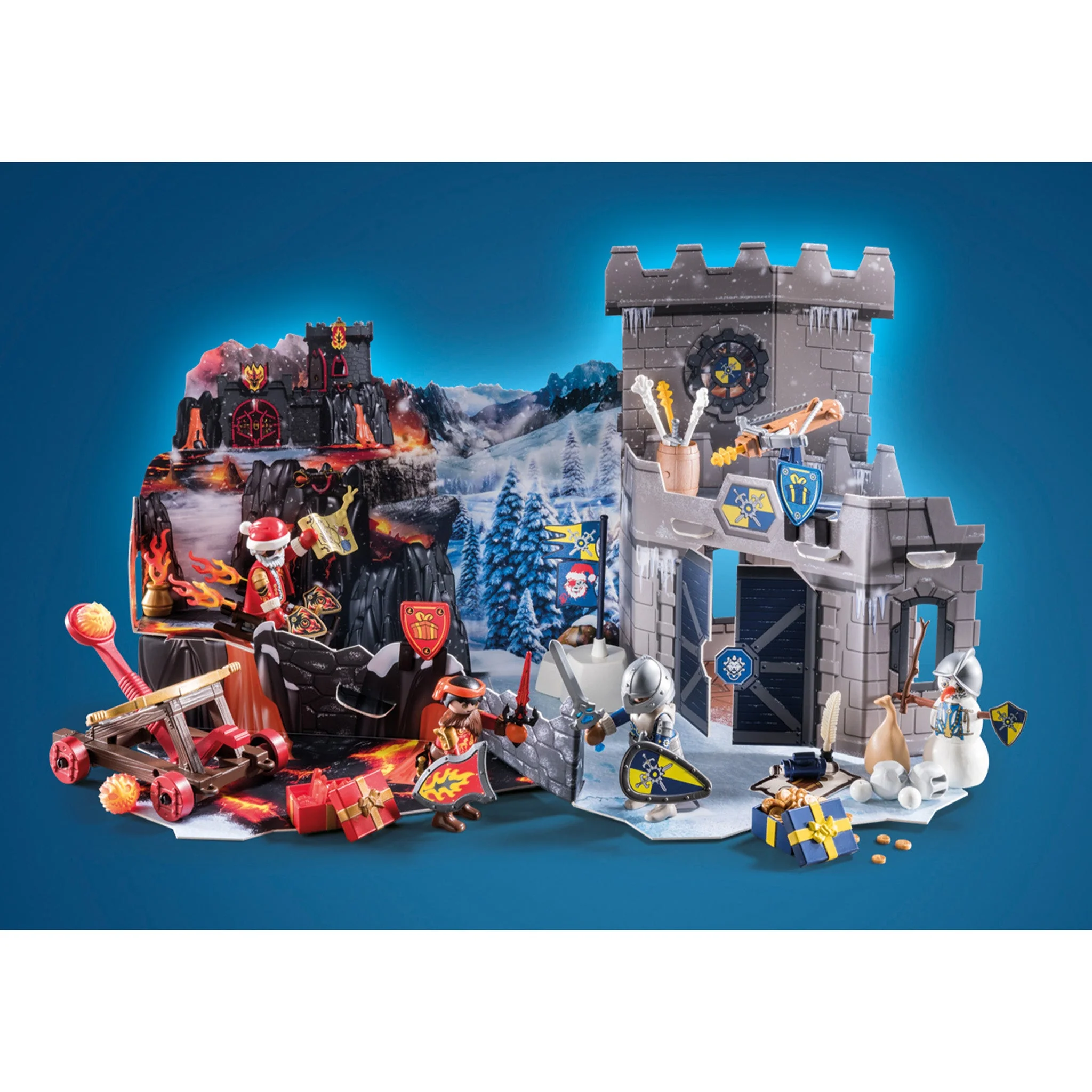 Playmobil Advent Calendar Novelmore - Battle In The Snow - Pre Sale - Image 3