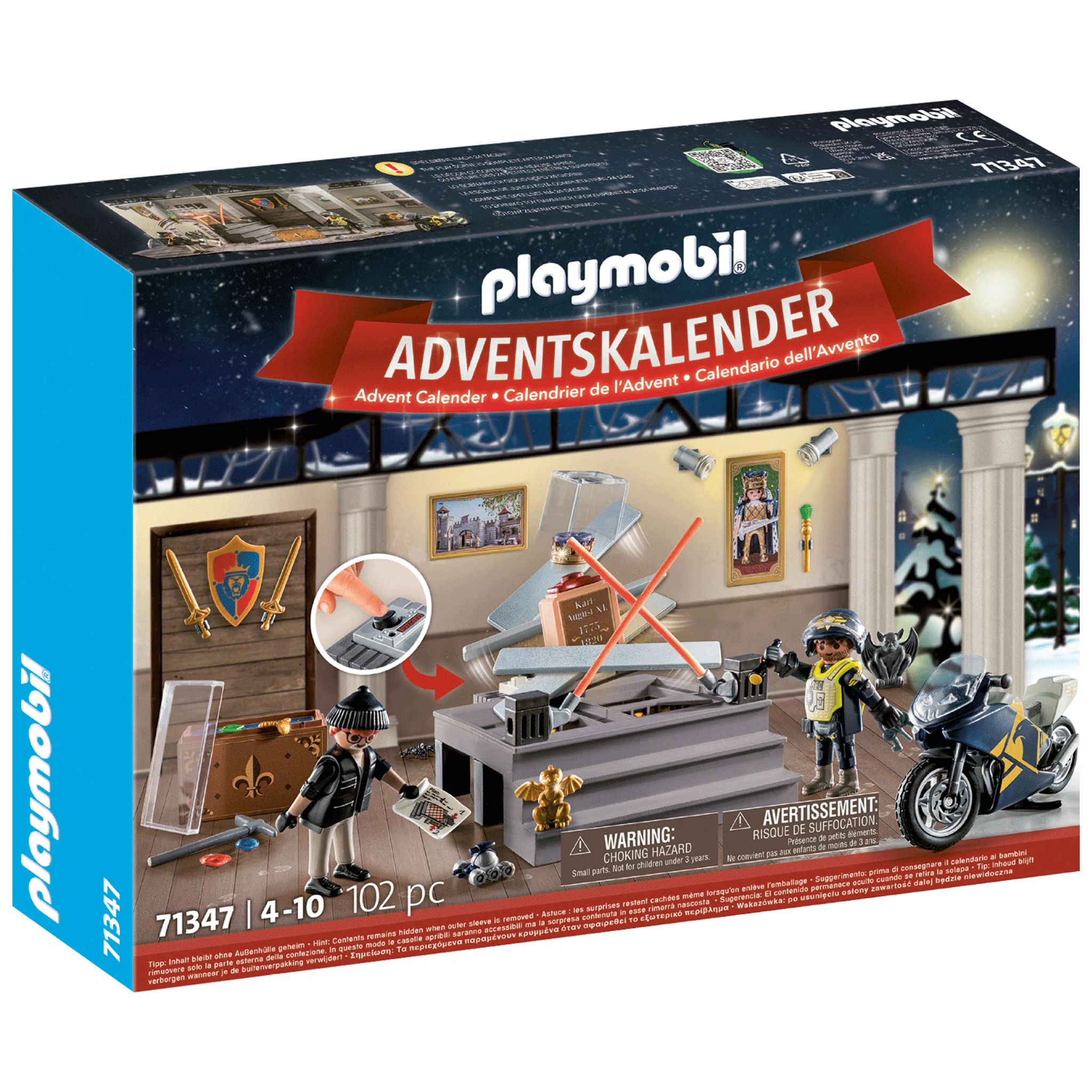 Playmobil Advent Calendar Police Museum Theft