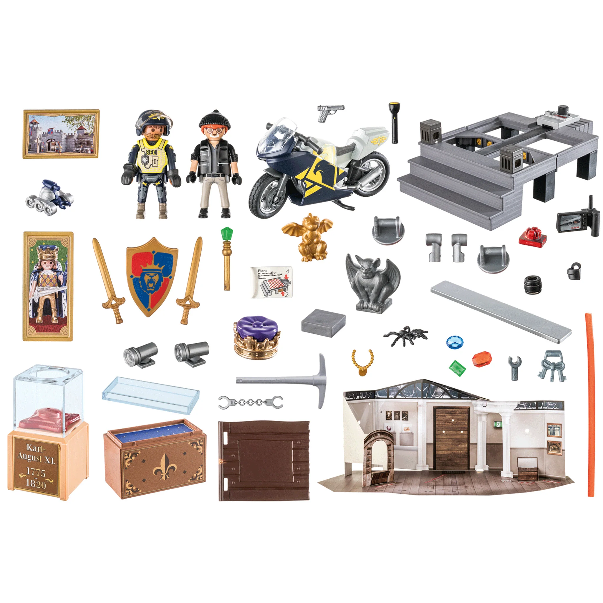 Playmobil Advent Calendar Police Museum Theft - Image 5