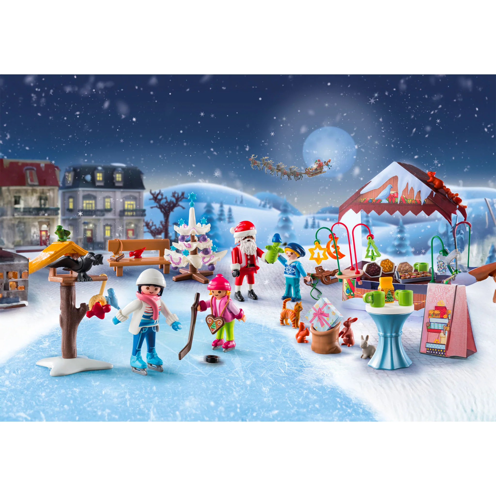 Playmobil Advent Calendar: Trip to the Christmas Market - Image 2