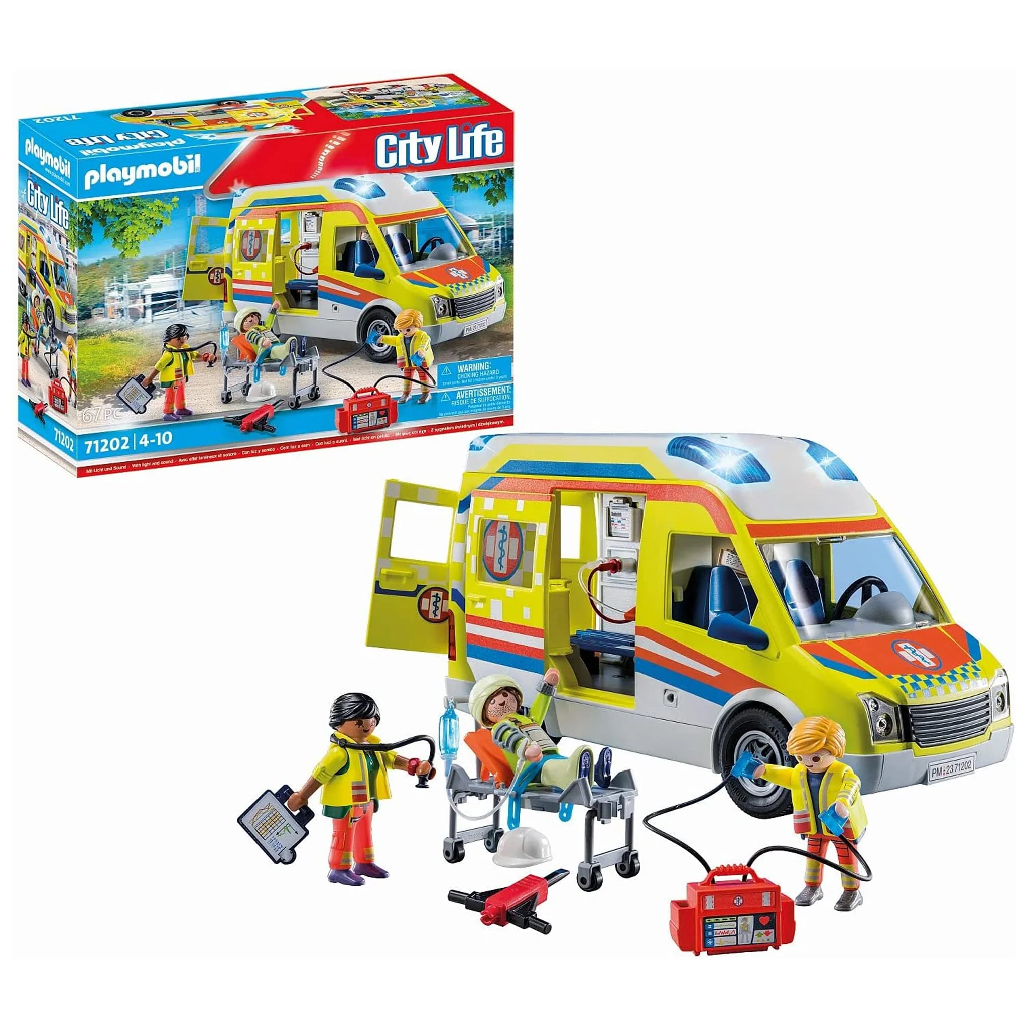 Playmobil Ambulance with Lights and Sound - Image 2