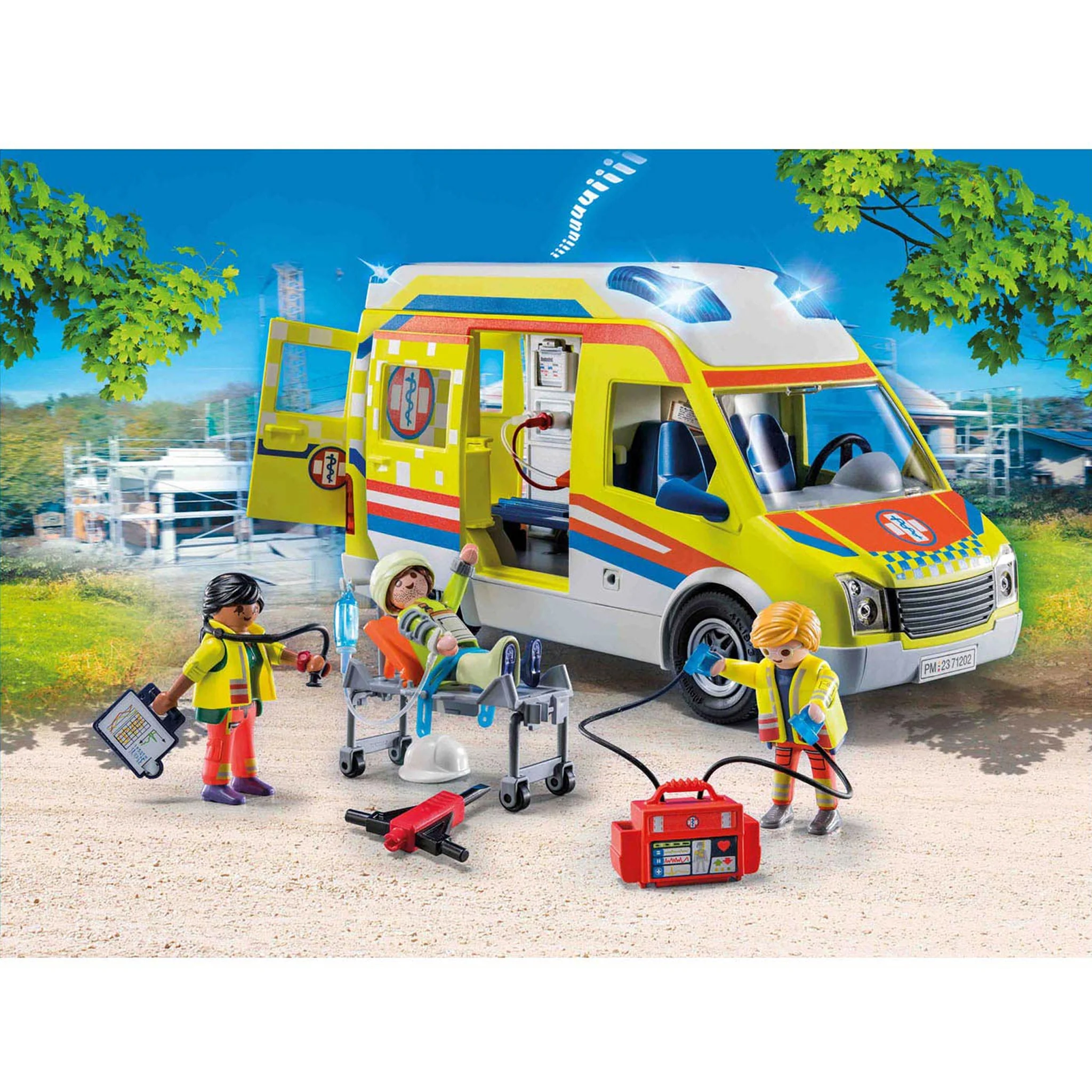 Playmobil Ambulance with Lights and Sound - Image 3