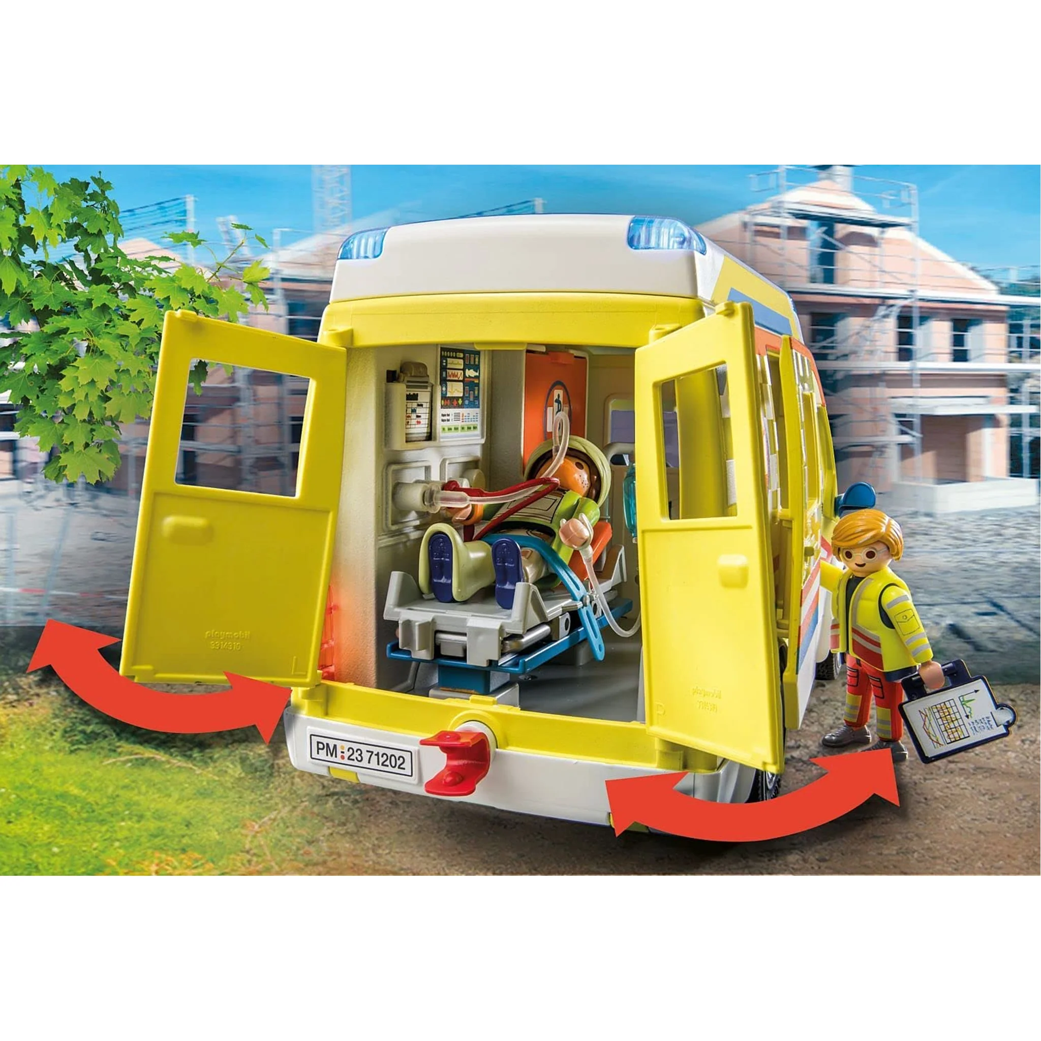 Playmobil Ambulance with Lights and Sound - Image 6
