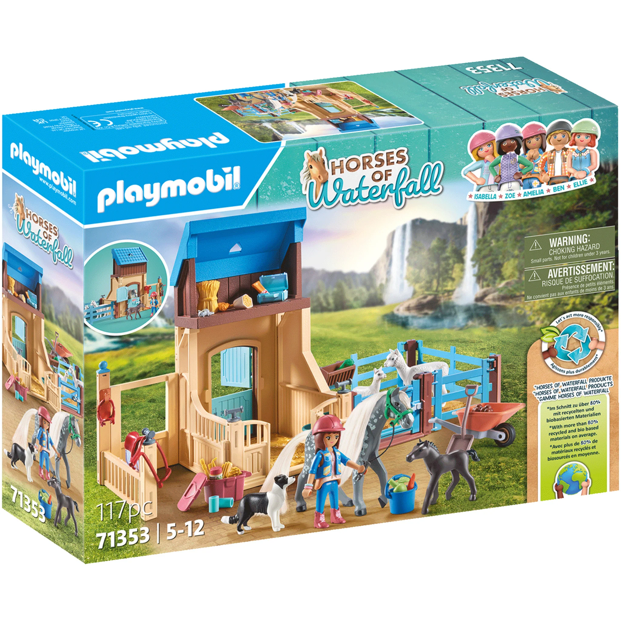 Playmobil Amelia & Whisper with Horse Box