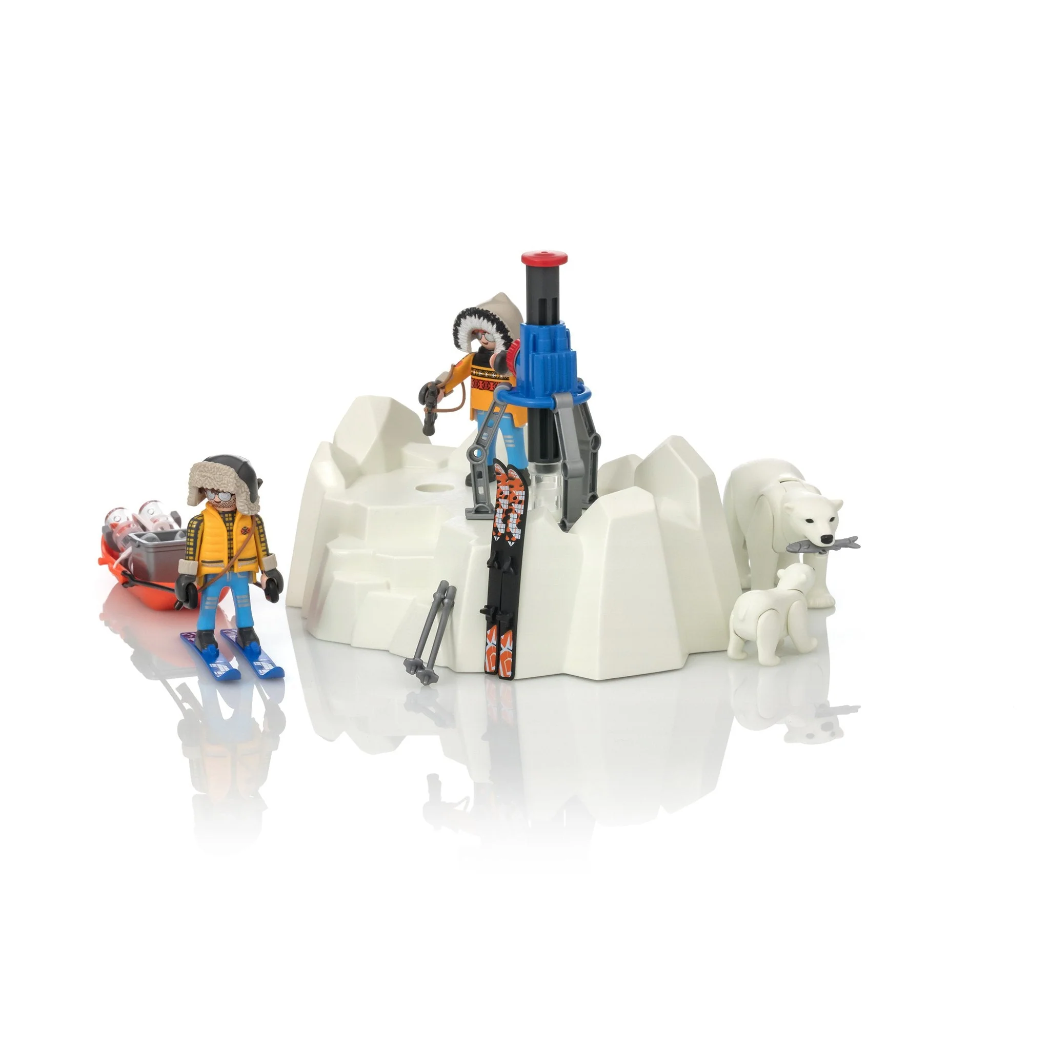 Playmobil Arctic Explorer with Polar Bears - Image 38