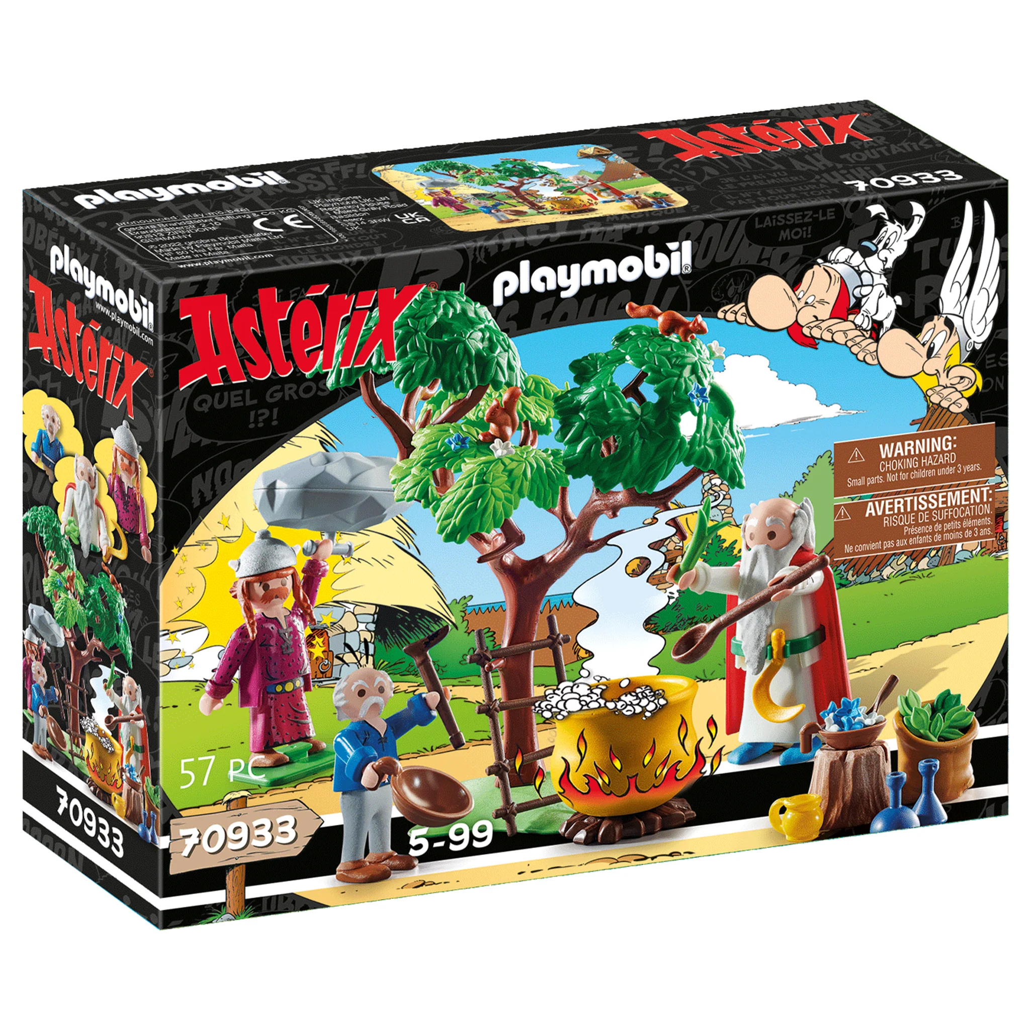 Playmobil Asterix: Getafix with the Cauldron of Magic Potion