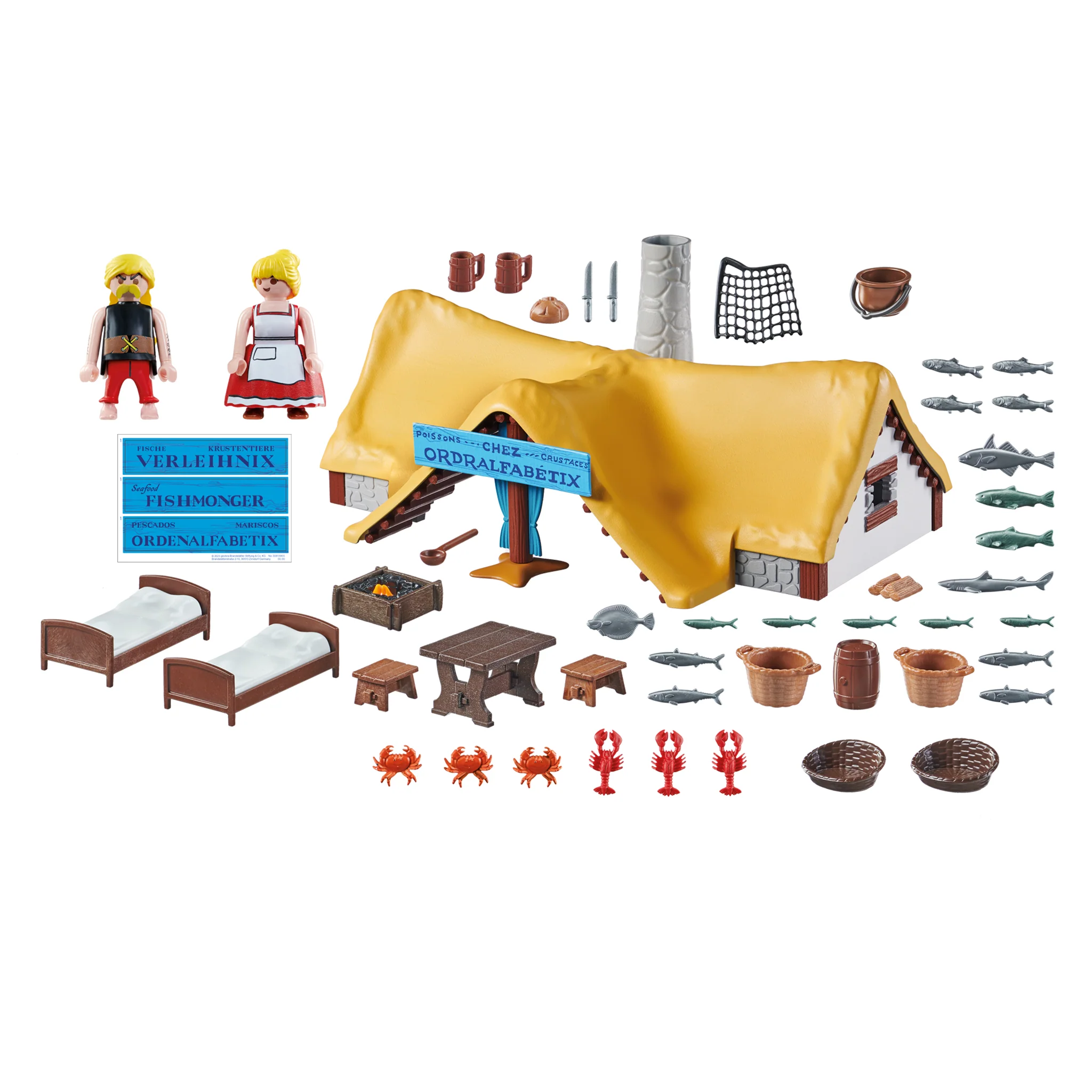 Playmobil Asterix: Hut of Unhygienix - Image 2