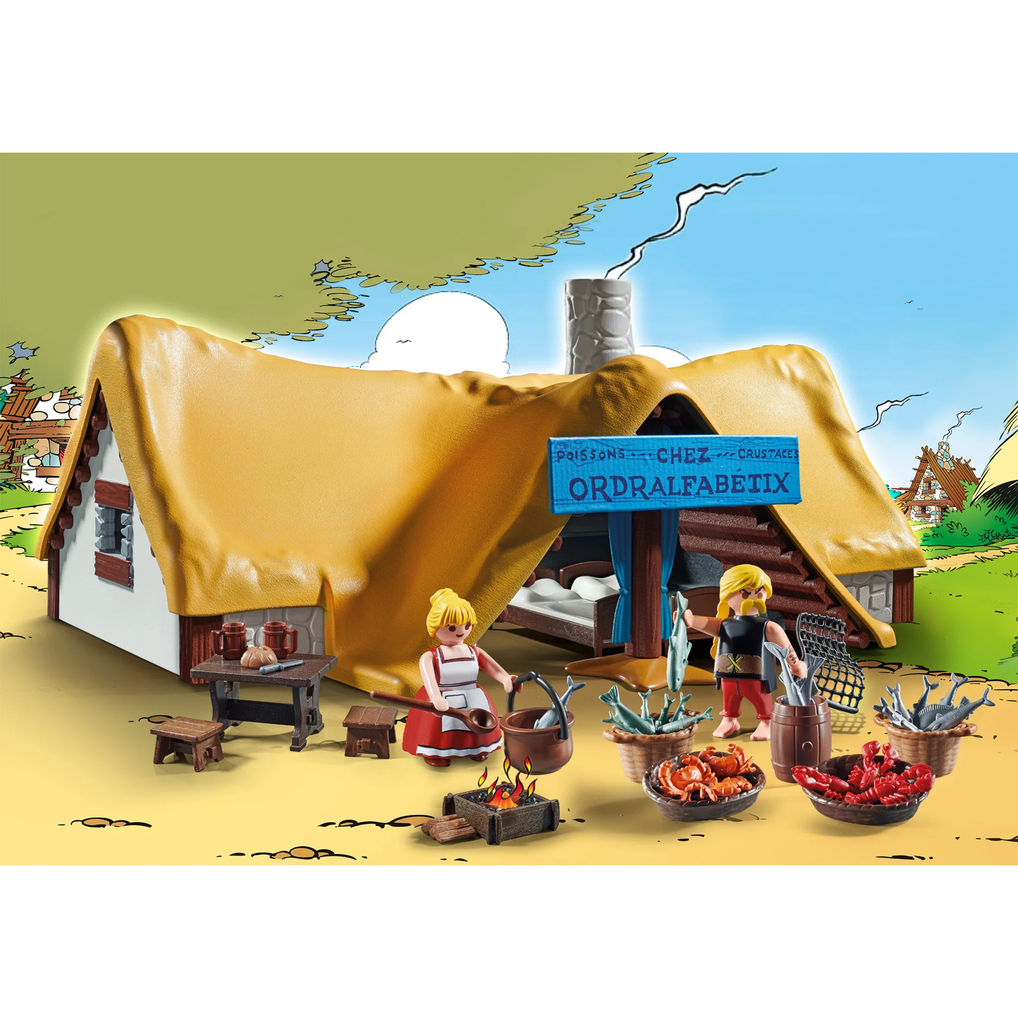 Playmobil Asterix: Hut of Unhygienix - Image 3