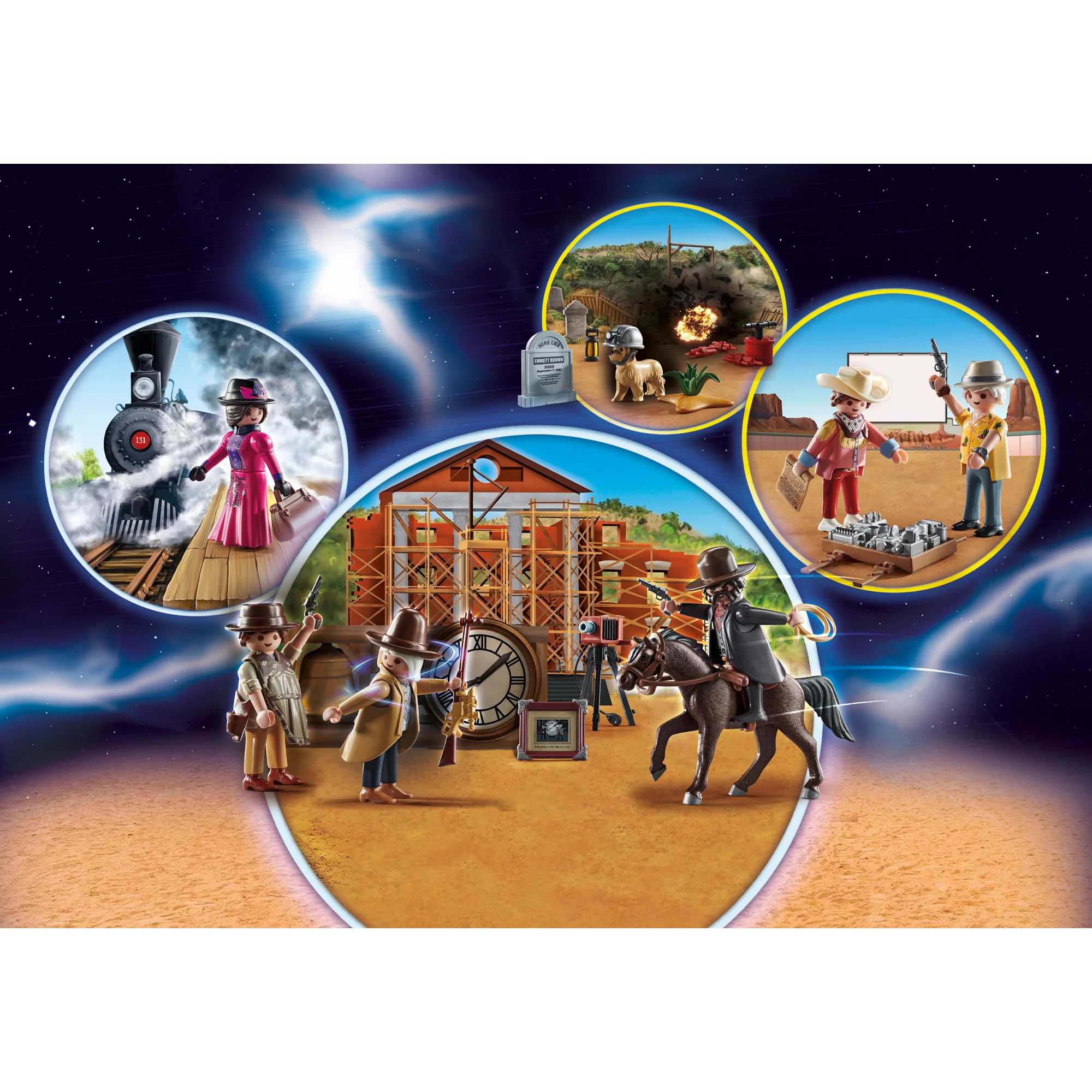 Playmobil Back to the Future III Advent Calendar (XL) - Image 6