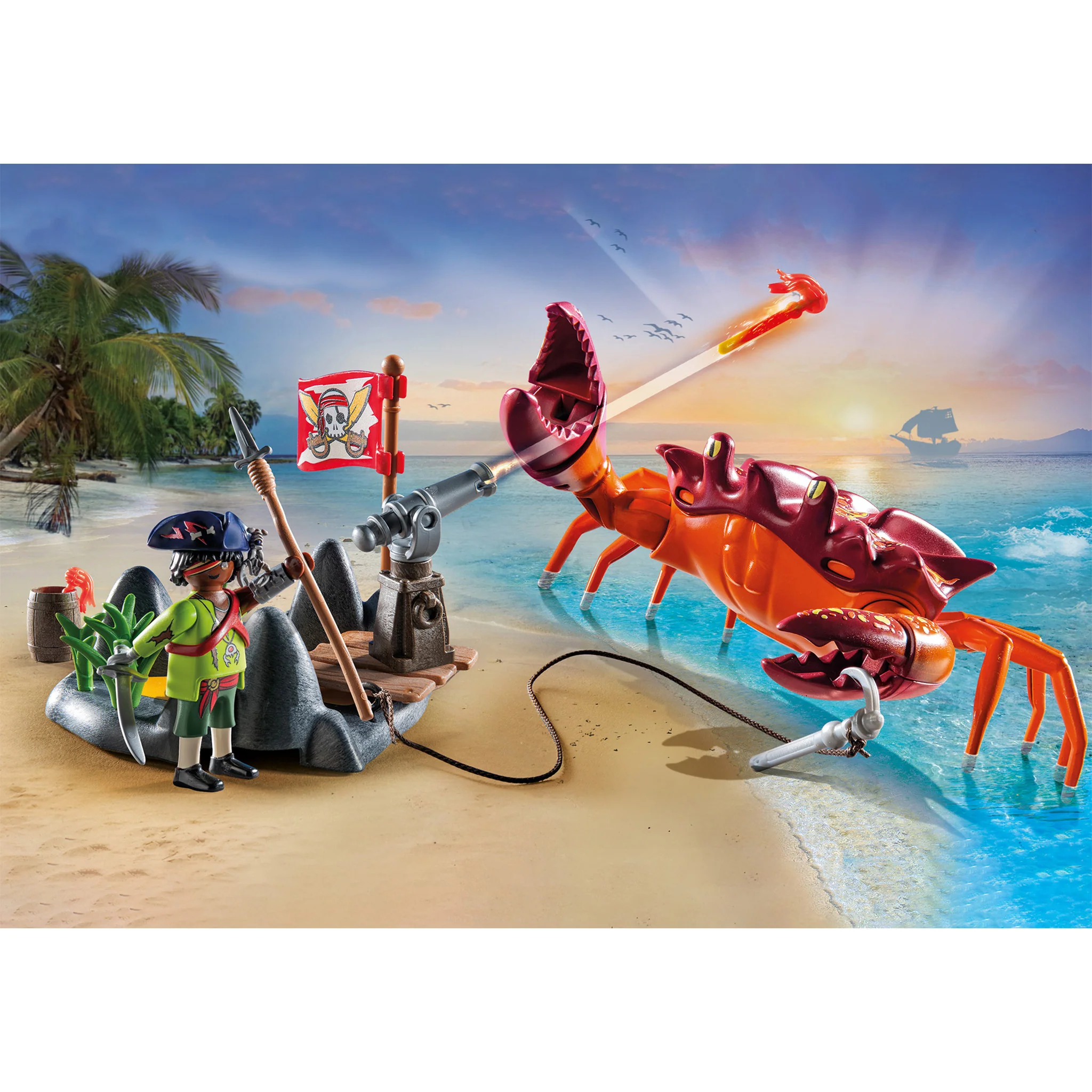 Playmobil Battle against the Giant Crab - Image 3