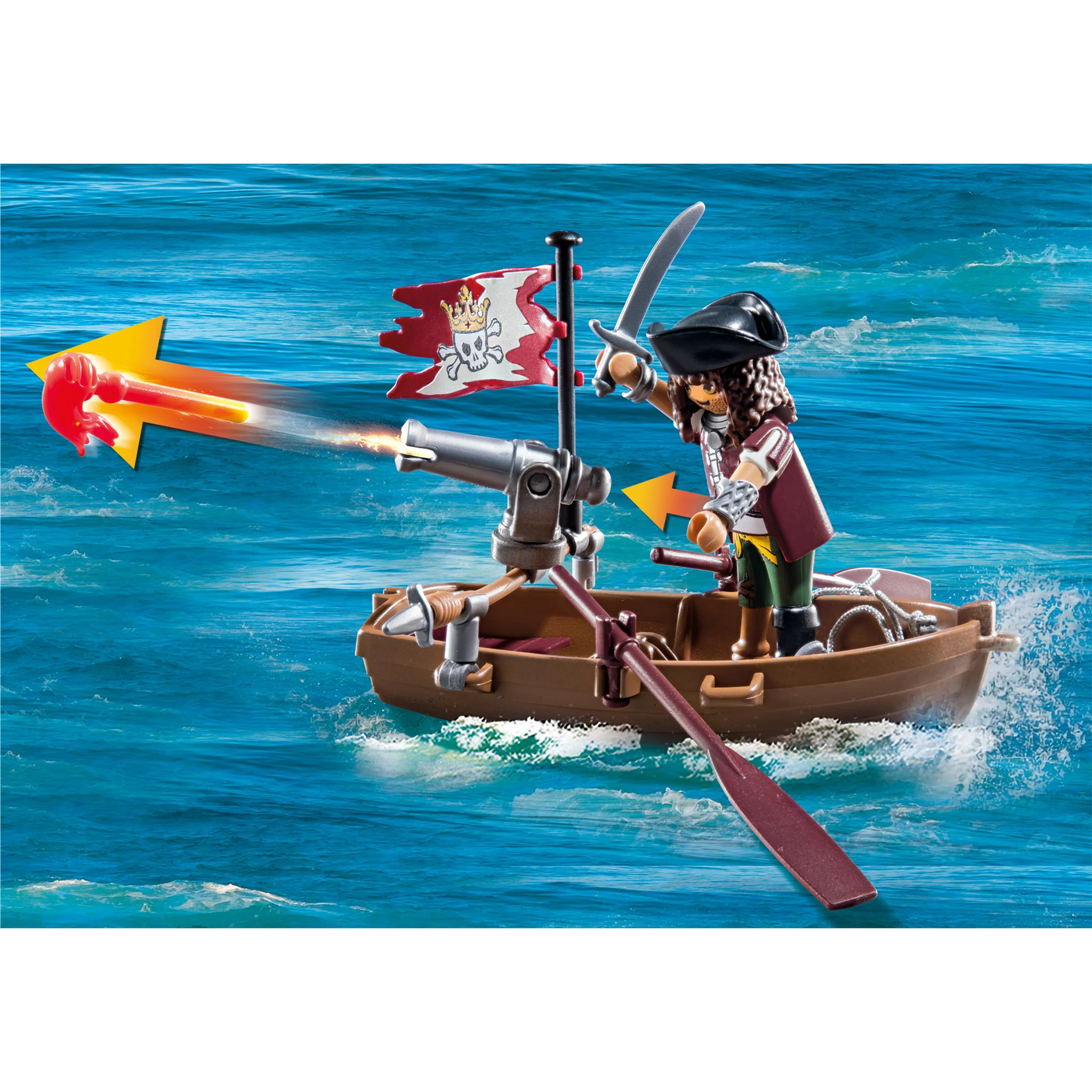 Playmobil Battle Against the Giant Octopus - Image 3