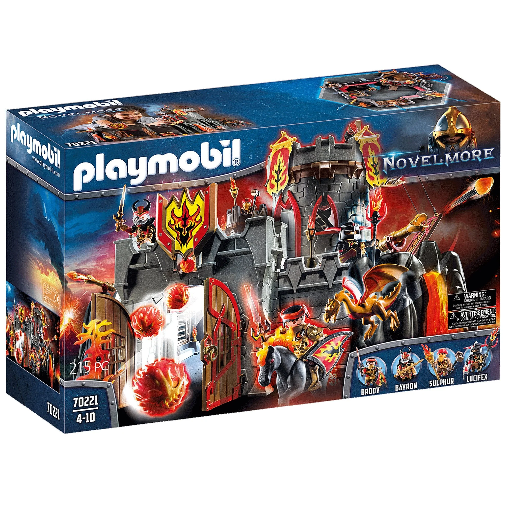 Playmobil Burnham Raiders Fortress