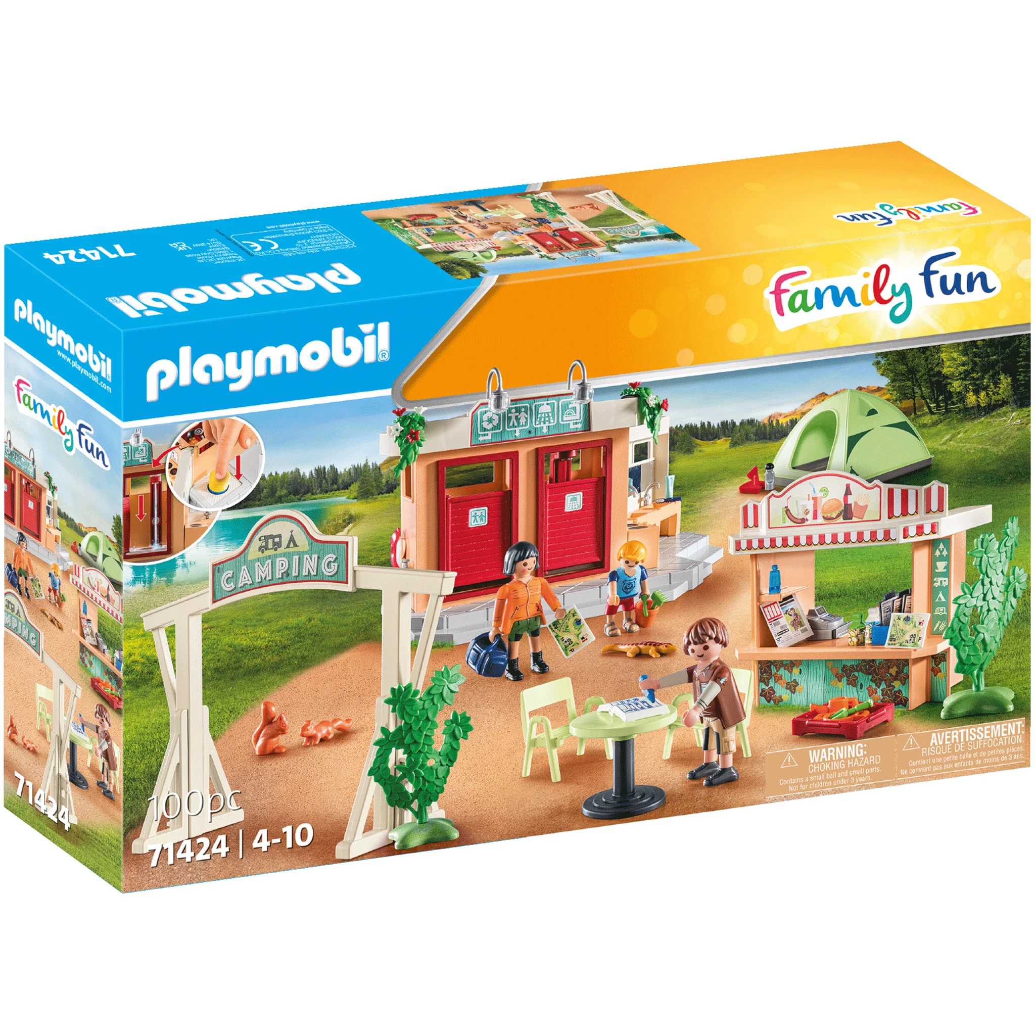 Playmobil Camping Site - Damaged Box