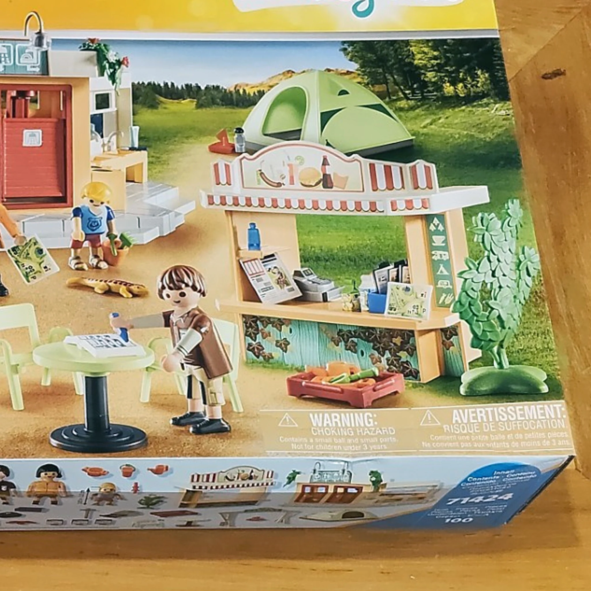 Playmobil Camping Site - Damaged Box - Image 2