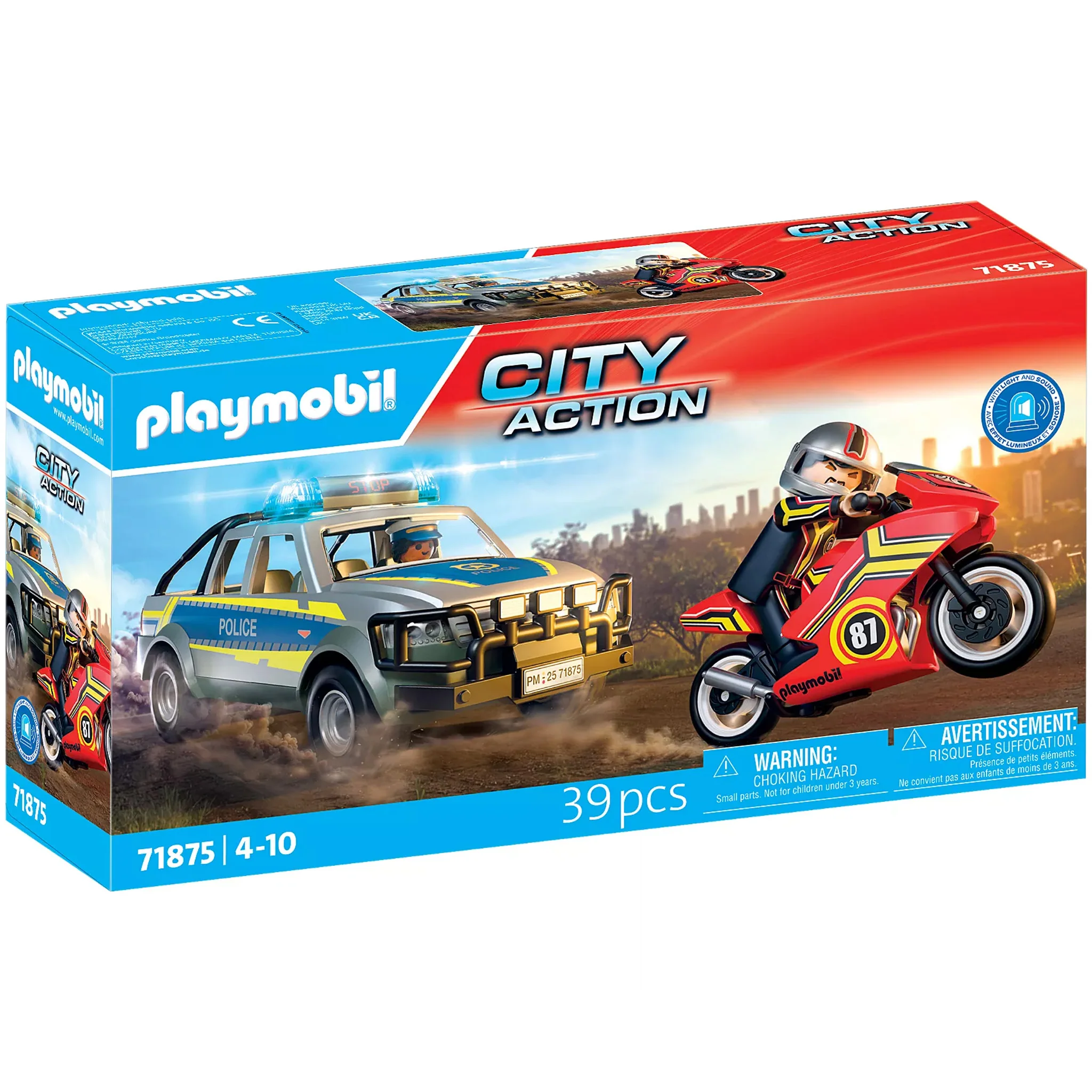 Playmobil Chase with Pick-up Truck