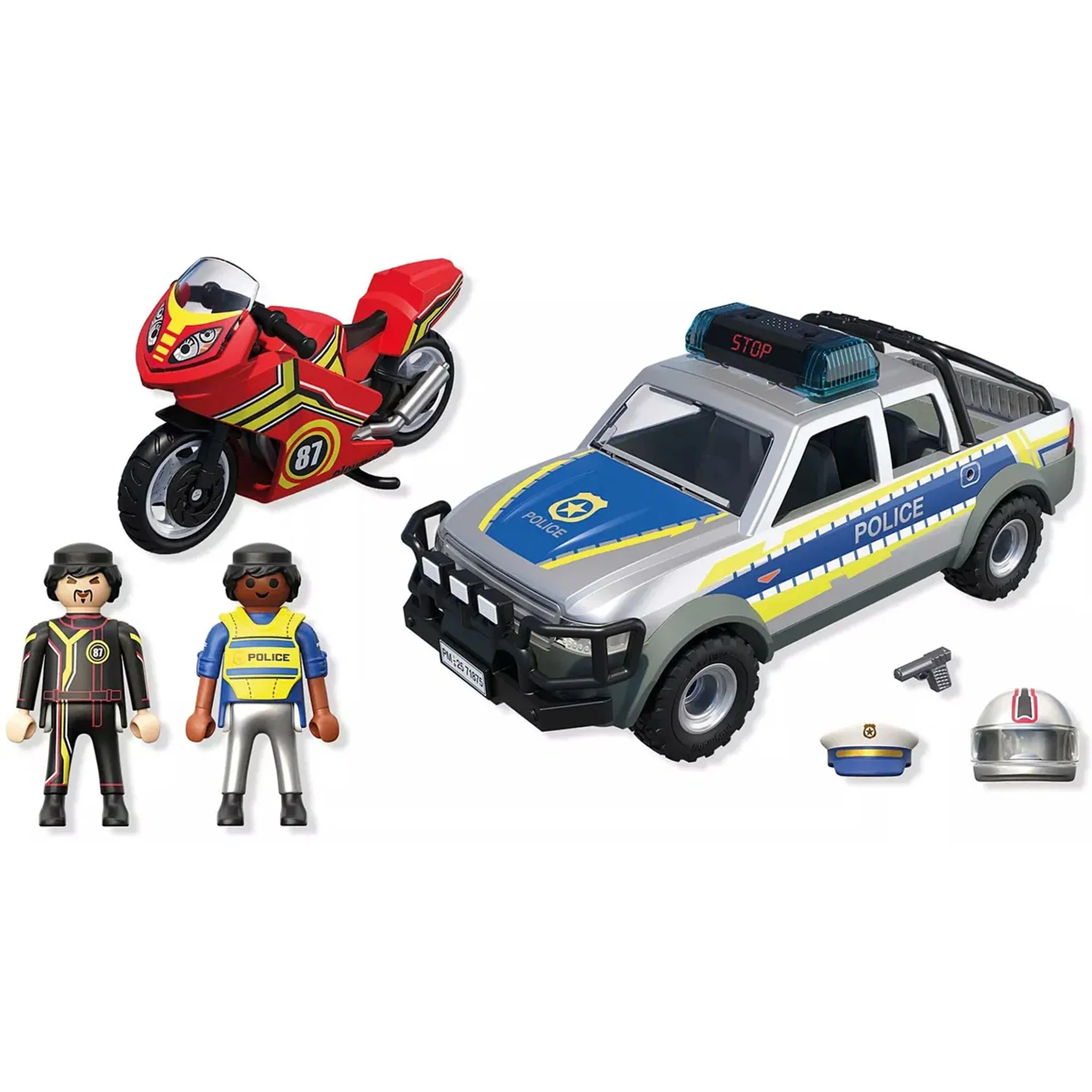 Playmobil Chase with Pick-up Truck - Image 5