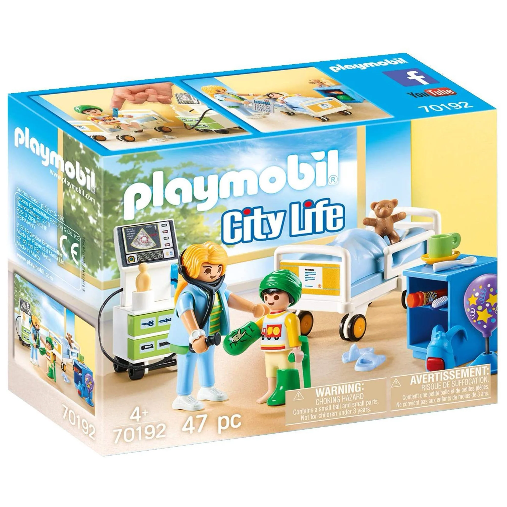 Playmobil Childrens Hospital Room