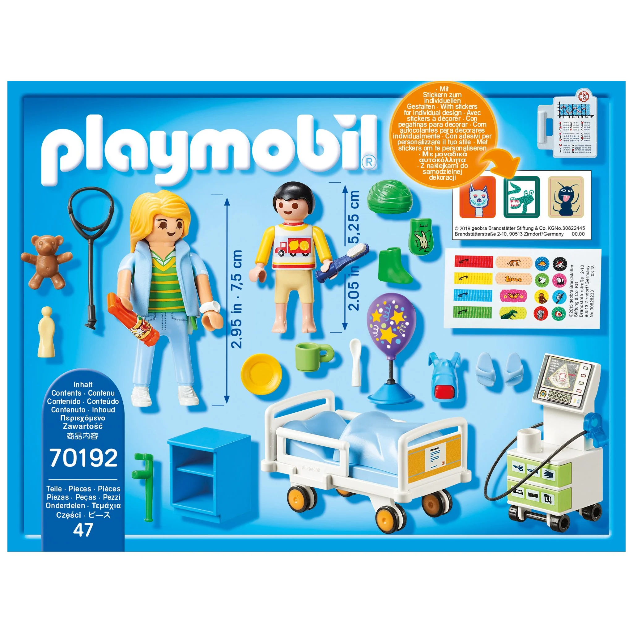 Playmobil Childrens Hospital Room - Image 3