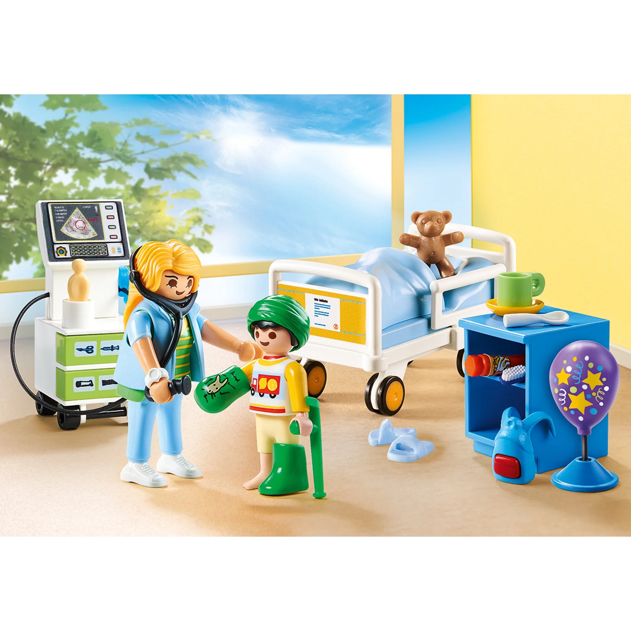 Playmobil Childrens Hospital Room - Image 6