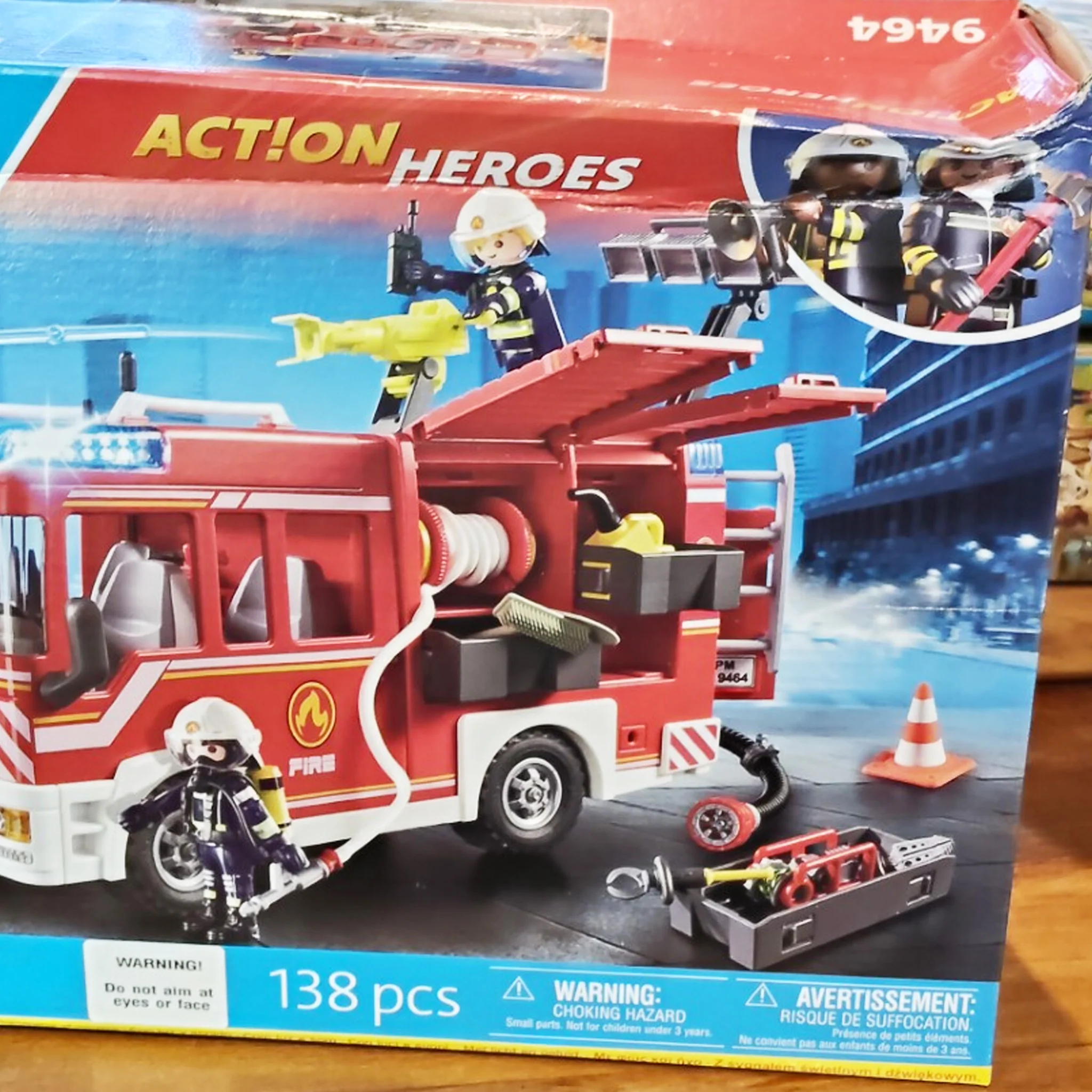 Playmobil City Action Fire Engine - Damaged Box - Image 2