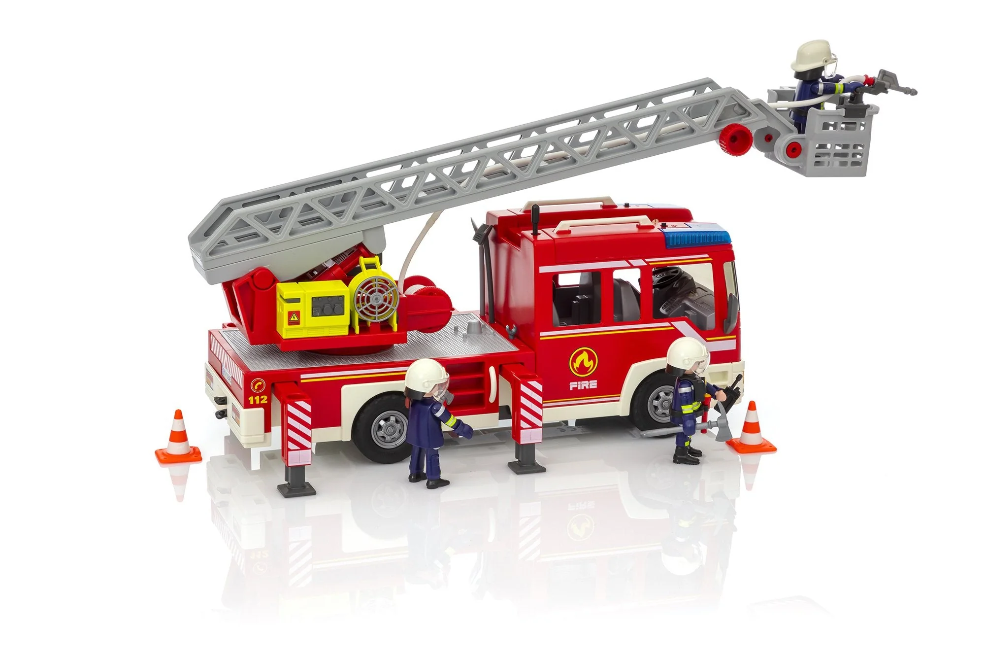 Playmobil City Action Fire Ladder Unit - Image 33