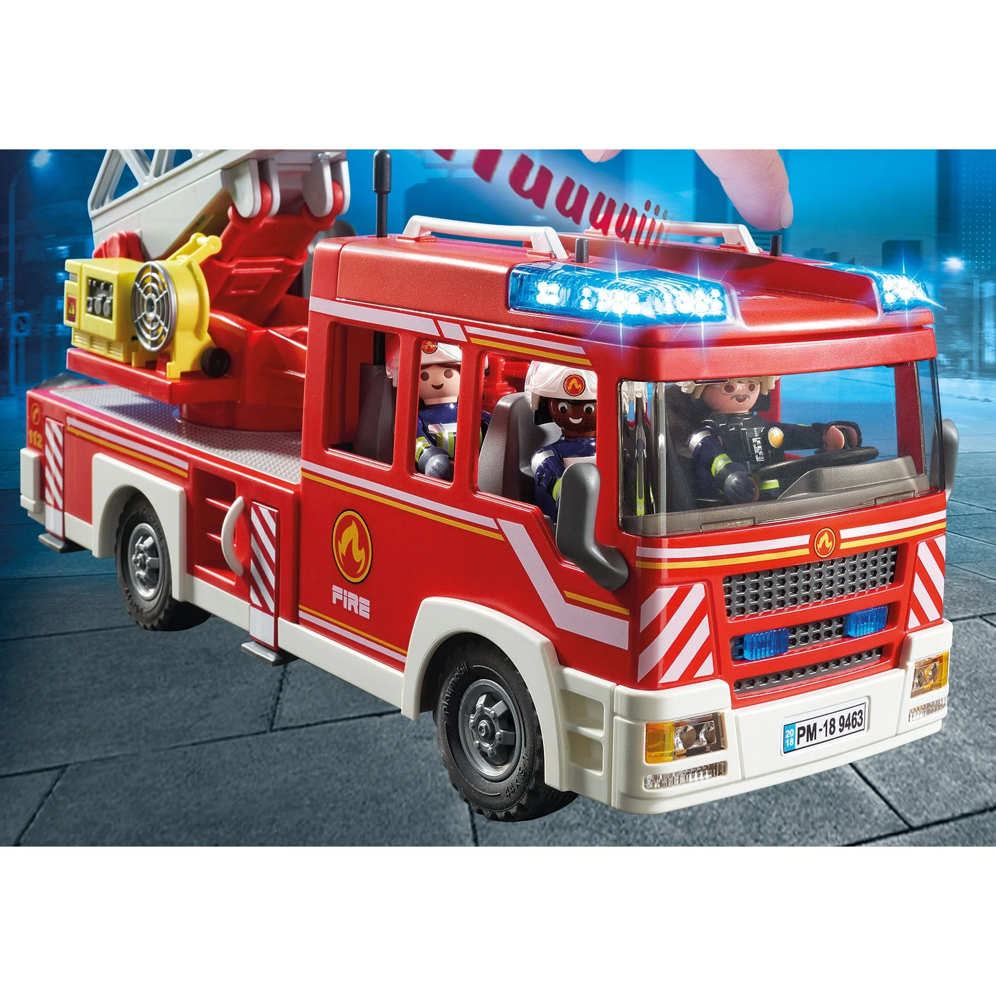 Playmobil City Action Fire Ladder Unit - Image 5
