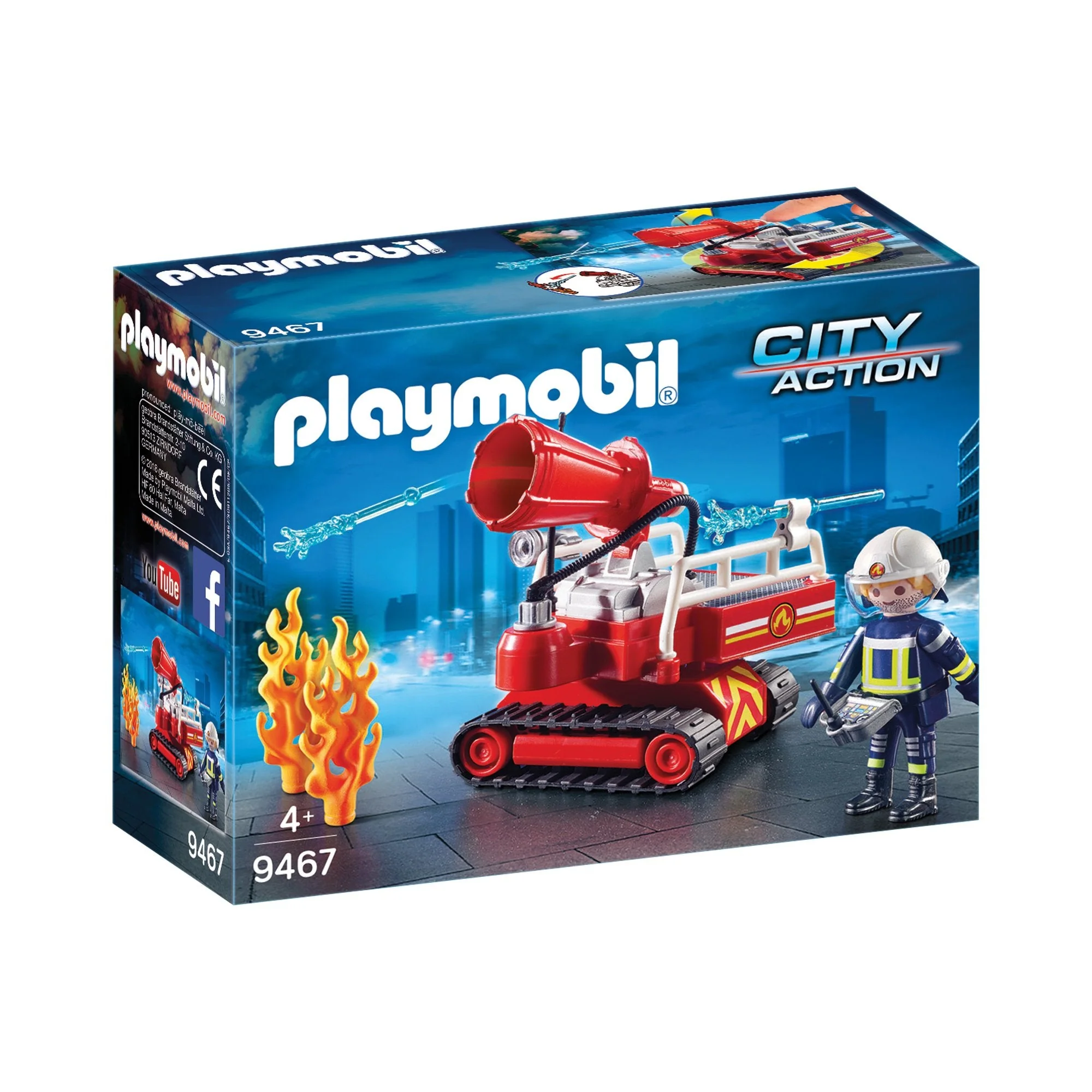 Playmobil City Action Fire Water Cannon