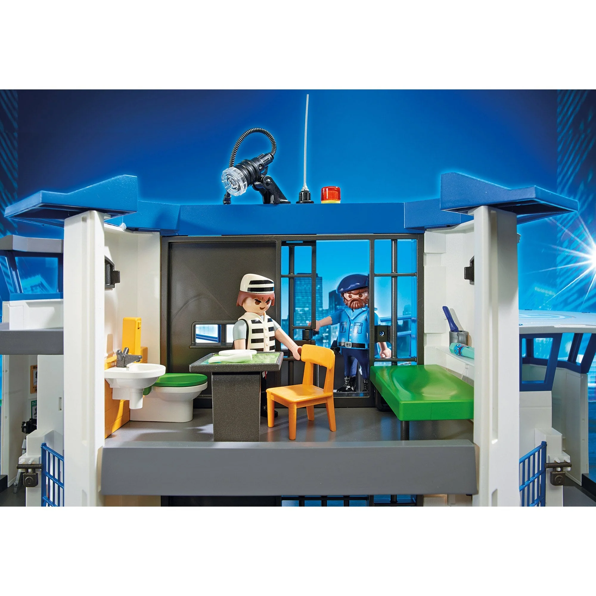 Playmobil City Action Police Headquarters with Prison - Image 5