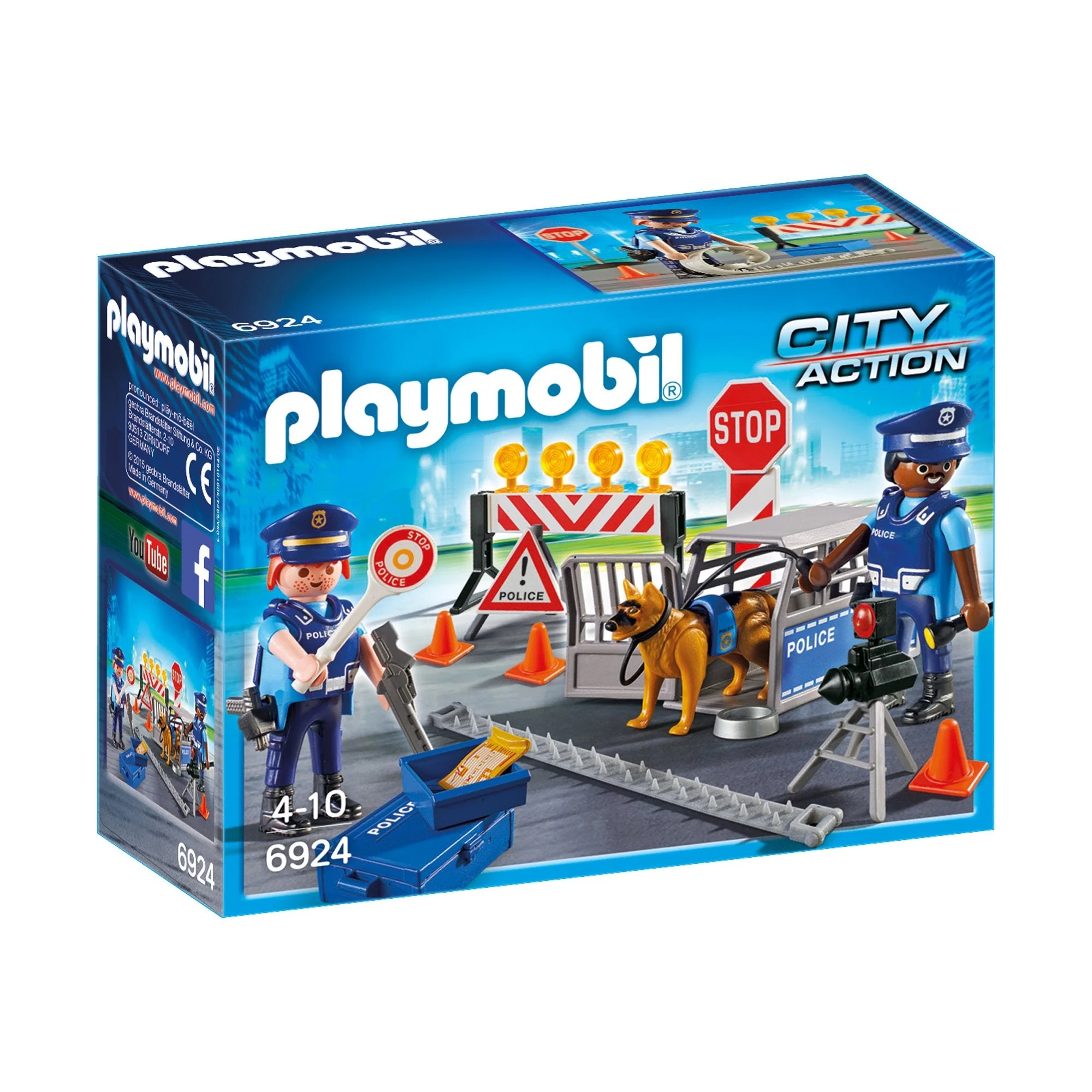 Playmobil City Action Police Roadblock