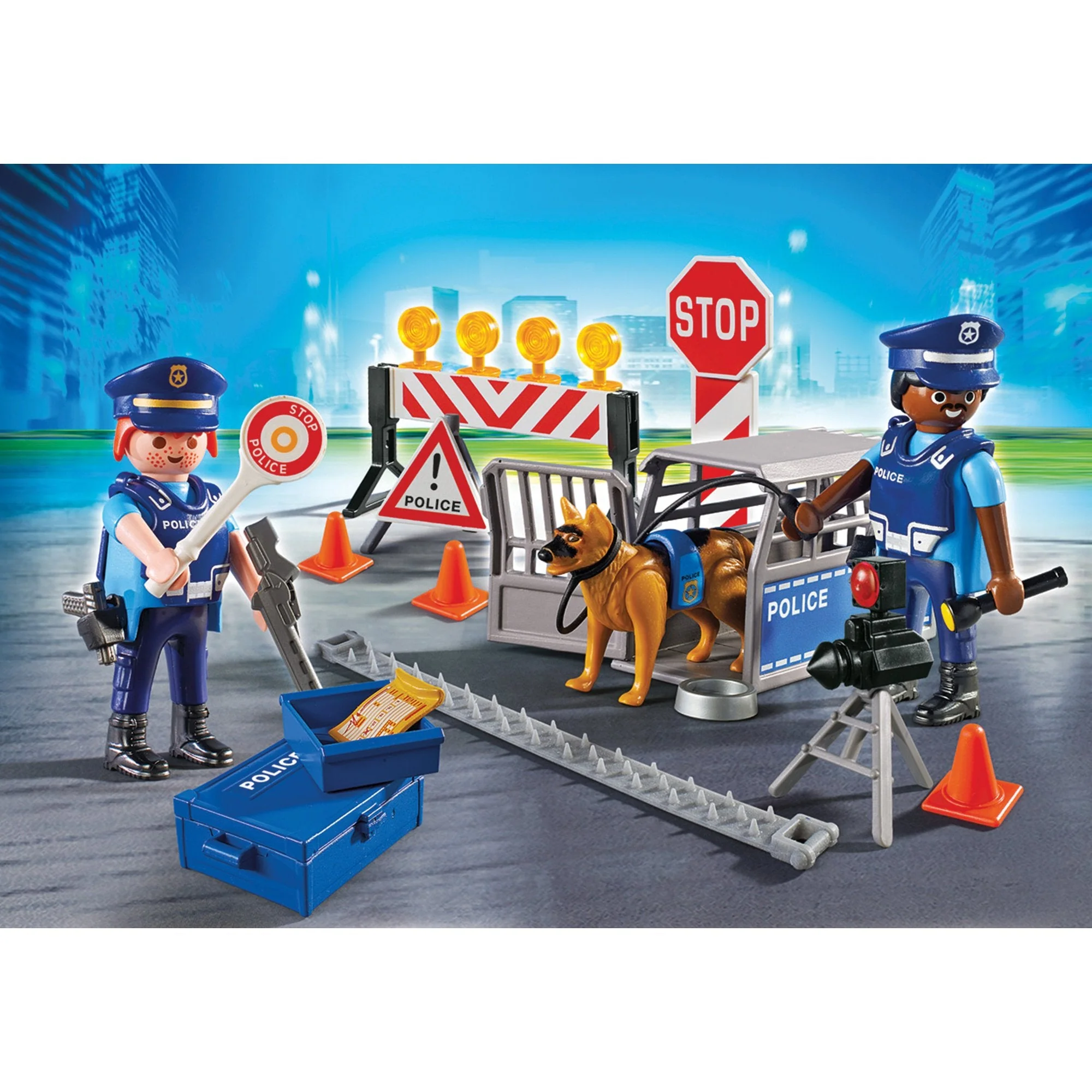 Playmobil City Action Police Roadblock - Image 4