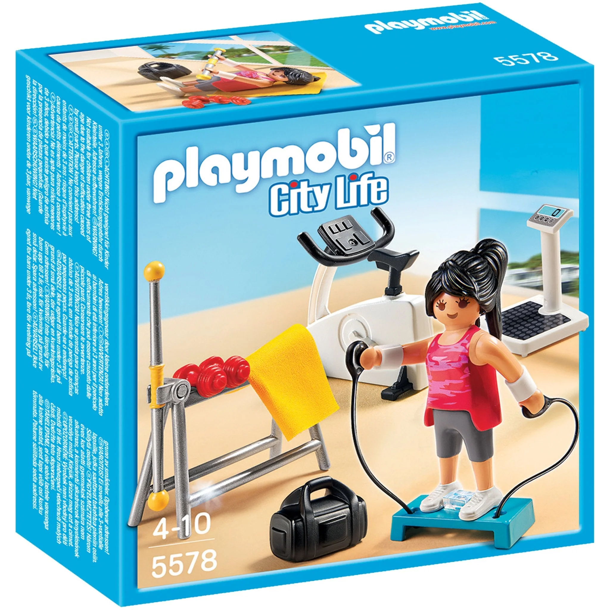 Playmobil City Life Fitness Room