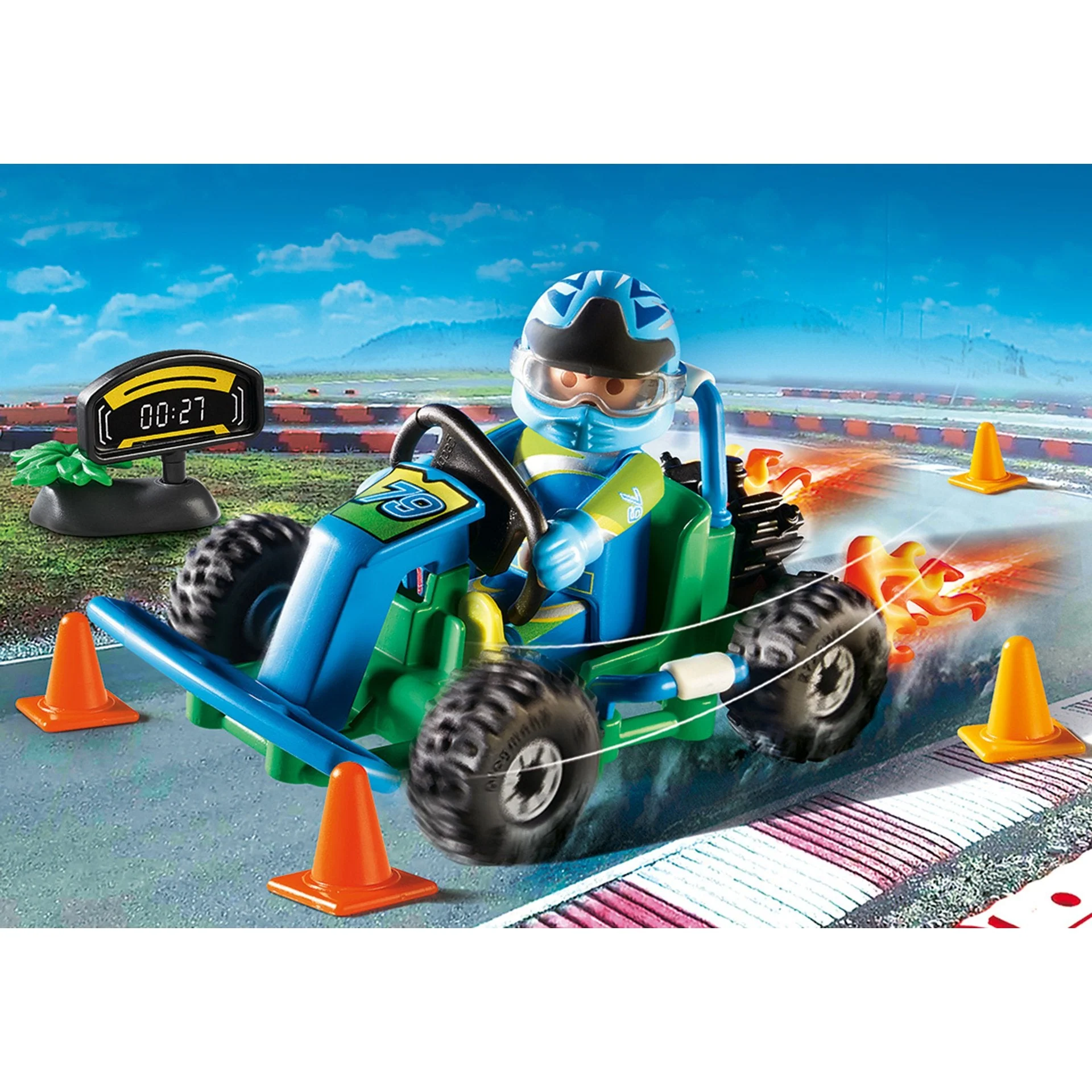 Playmobil City Life Go-Kart Racer Gift Set - Image 3