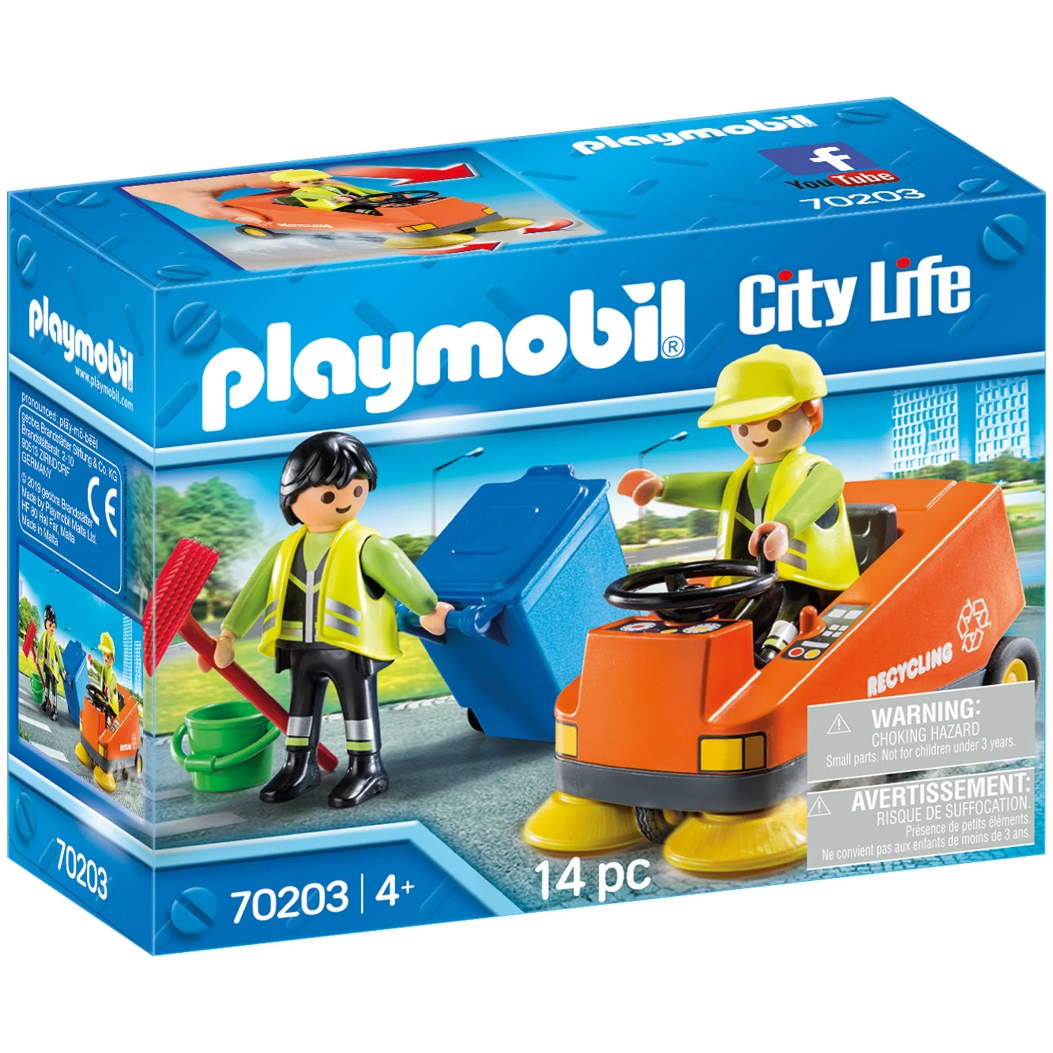 Playmobil City Life Street Sweeper
