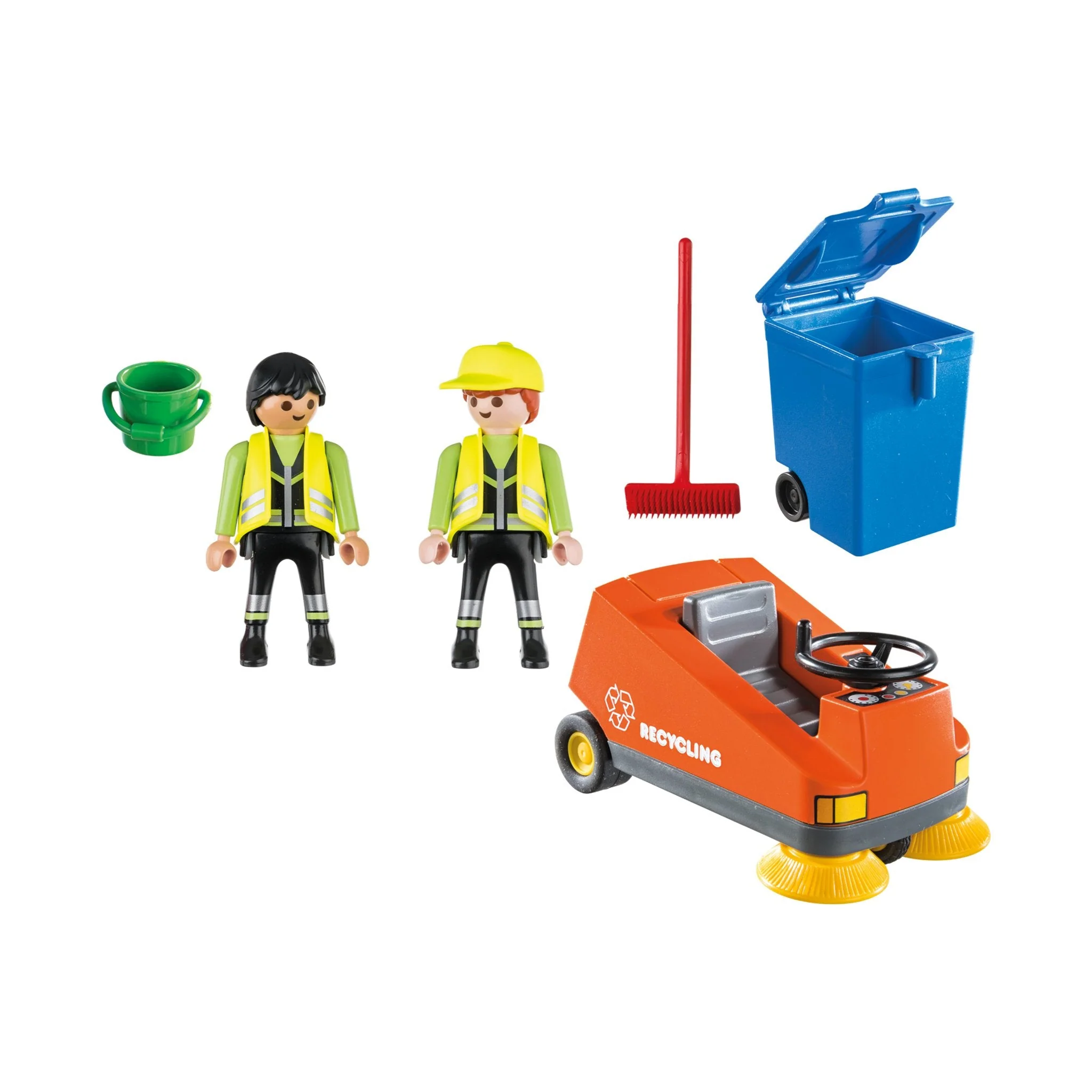 Playmobil City Life Street Sweeper - Image 2