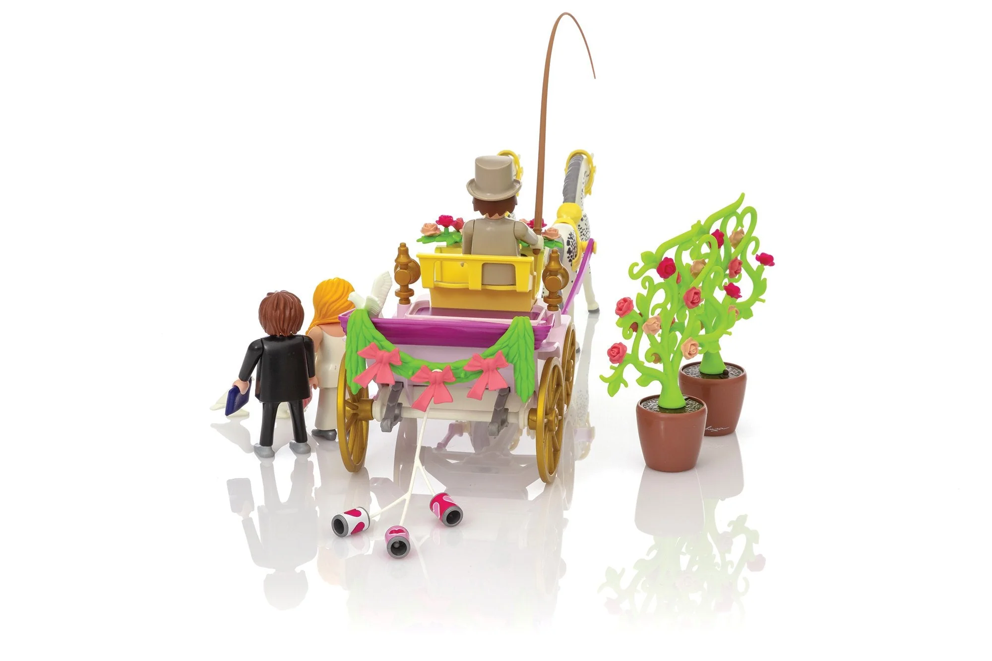 Playmobil City Life Wedding Carriage - Image 33