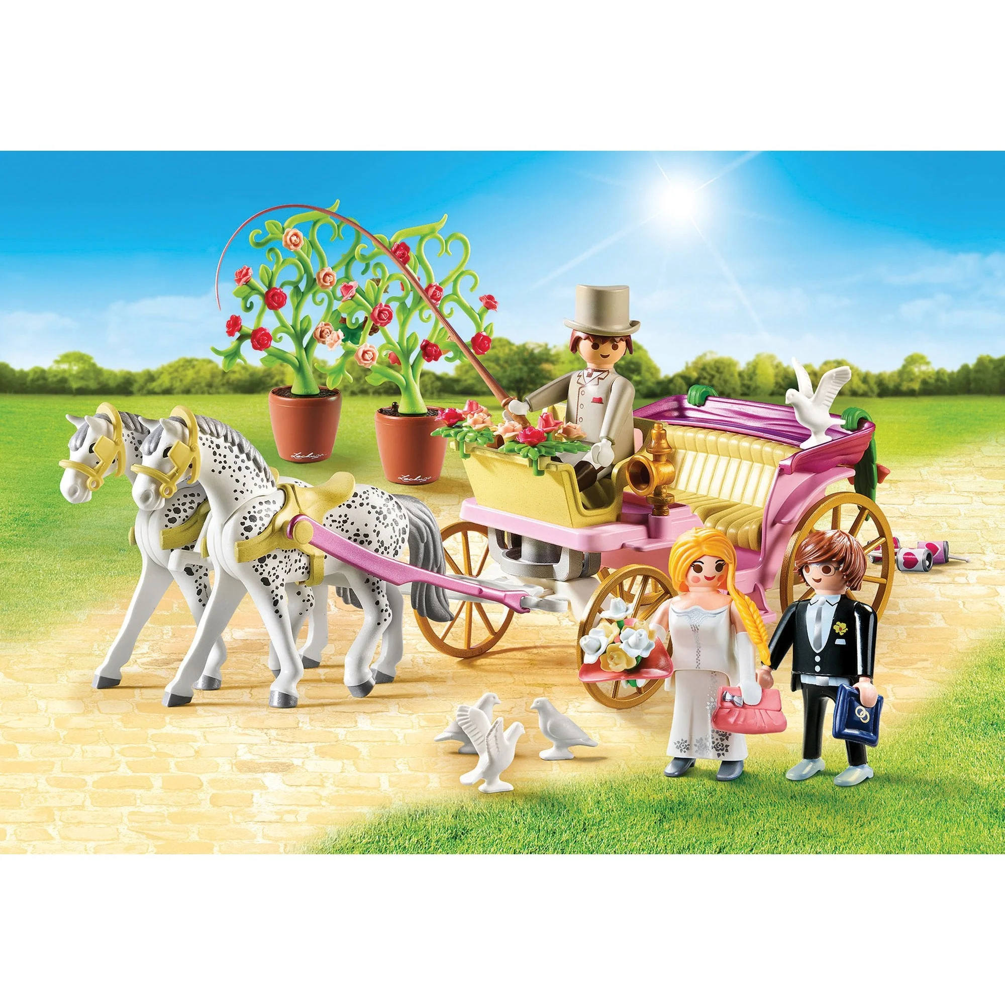 Playmobil City Life Wedding Carriage - Image 4