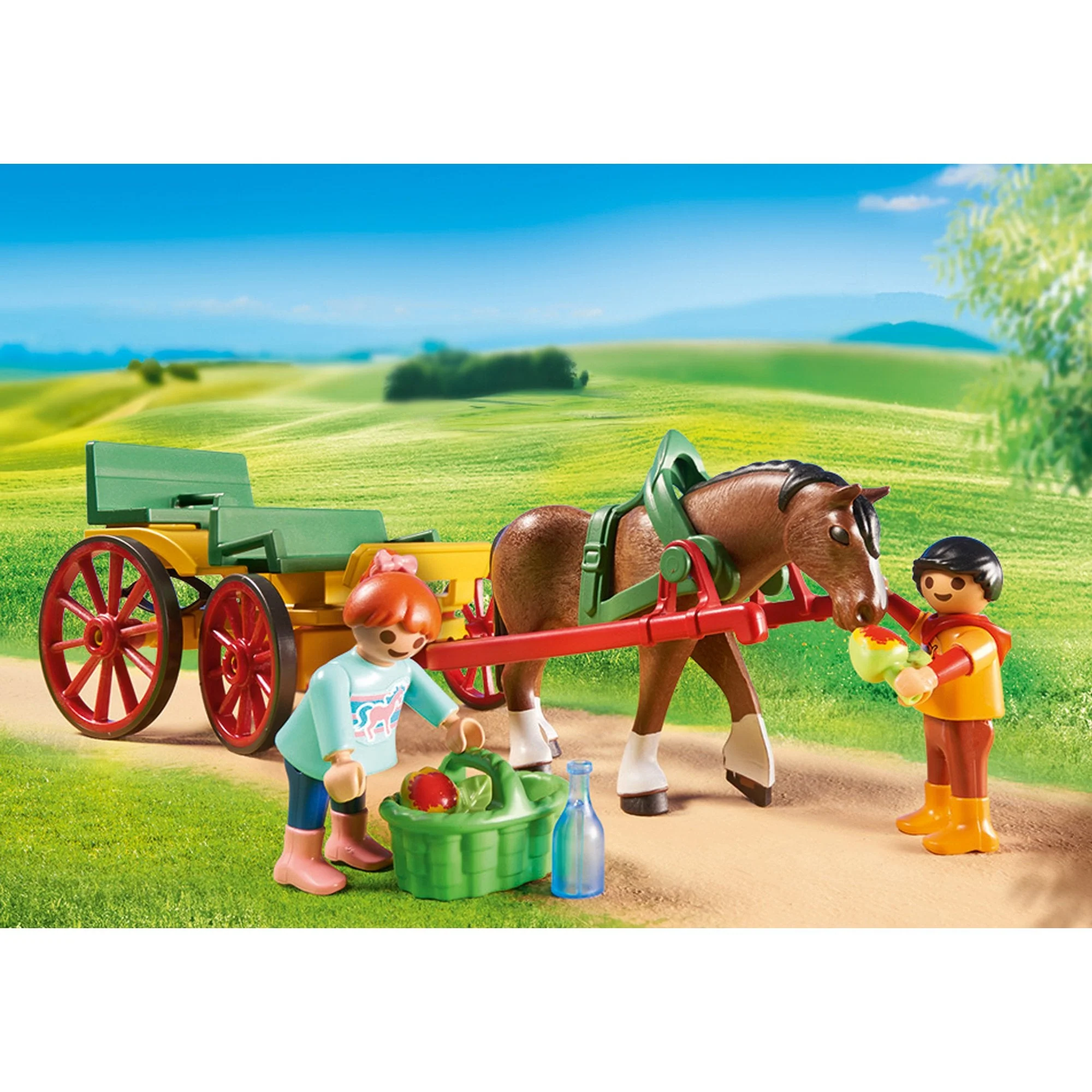 Playmobil Country Horse-Drawn Wagon - Image 5