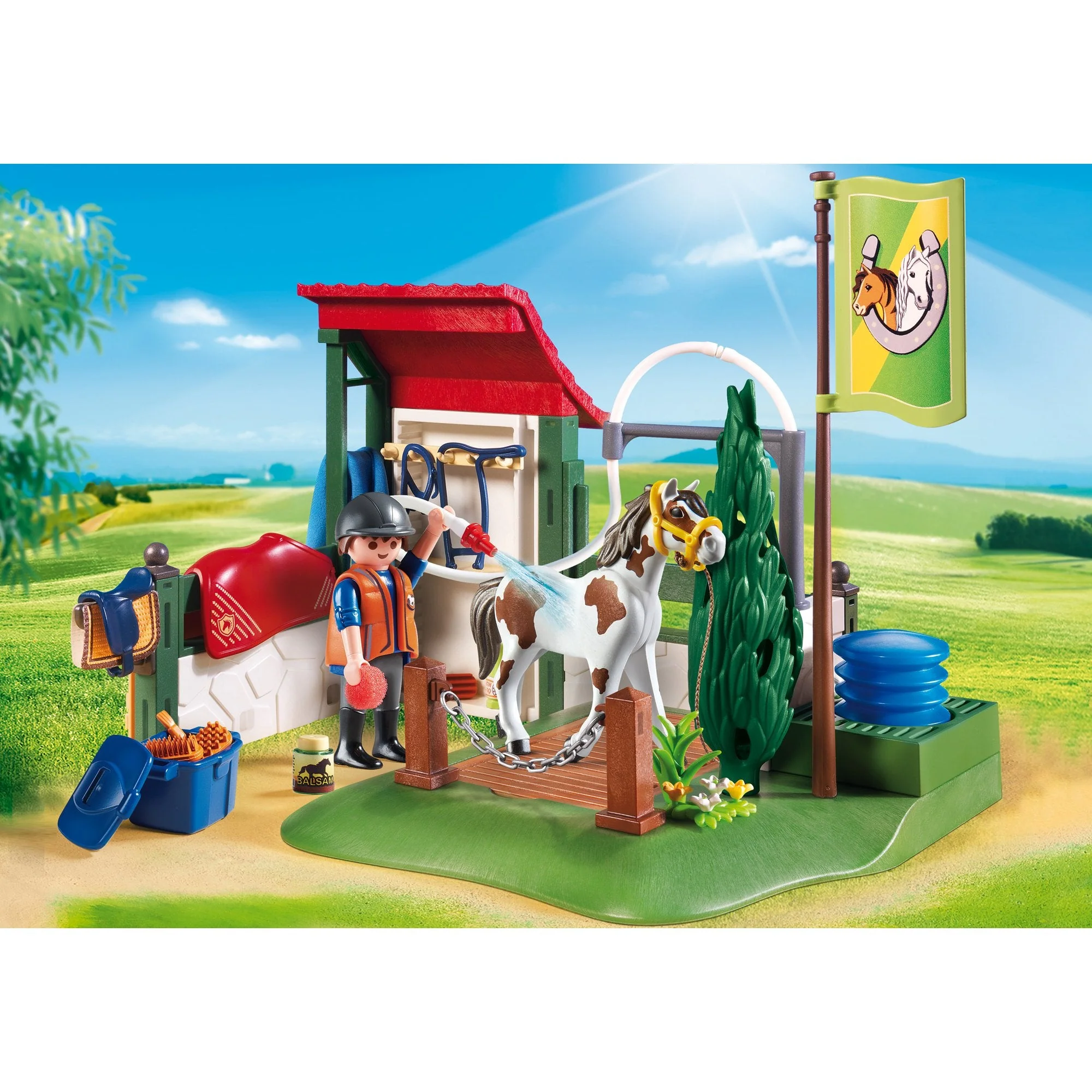 Playmobil Country Horse Grooming Station - Image 2