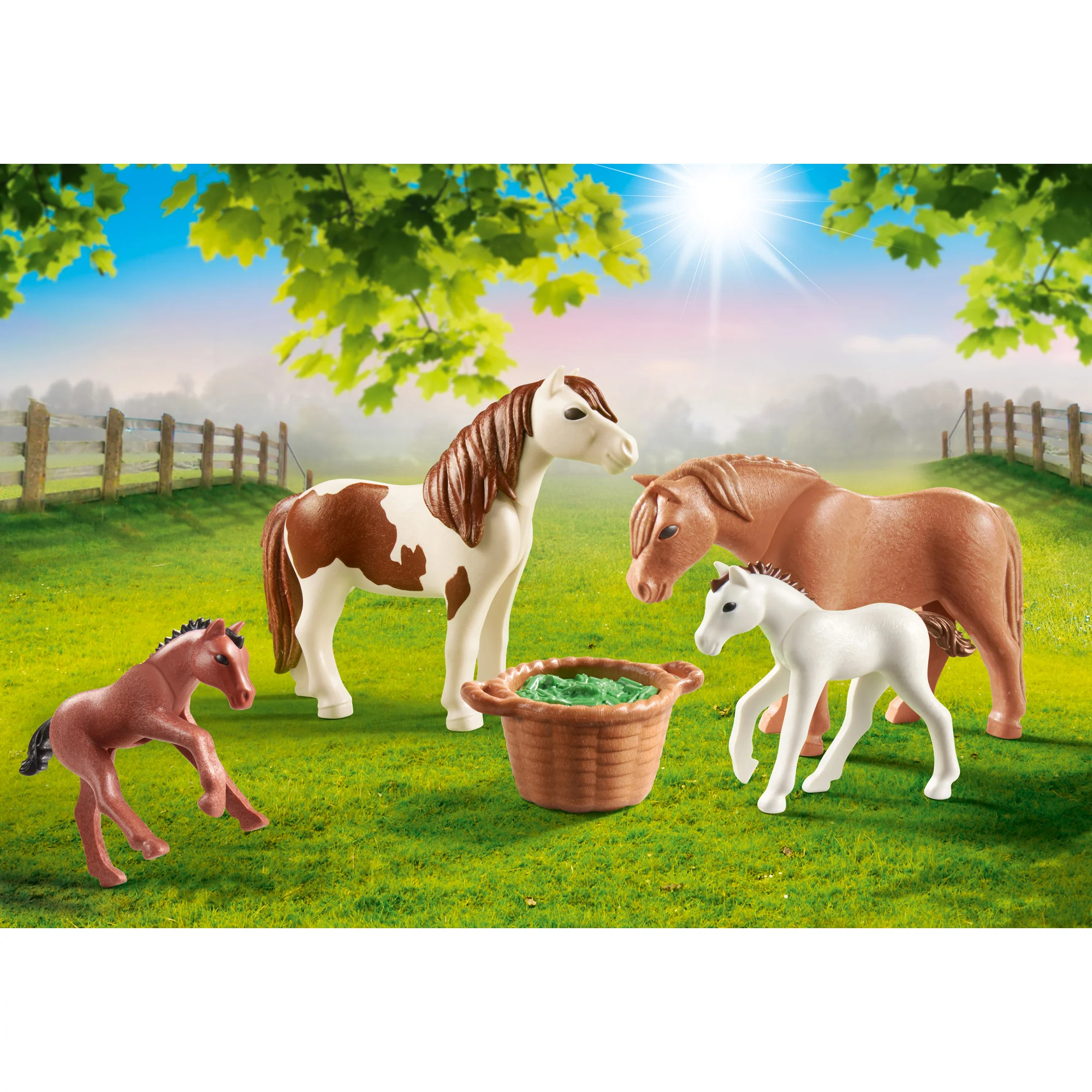 Playmobil Ponies with Foals - Image 2
