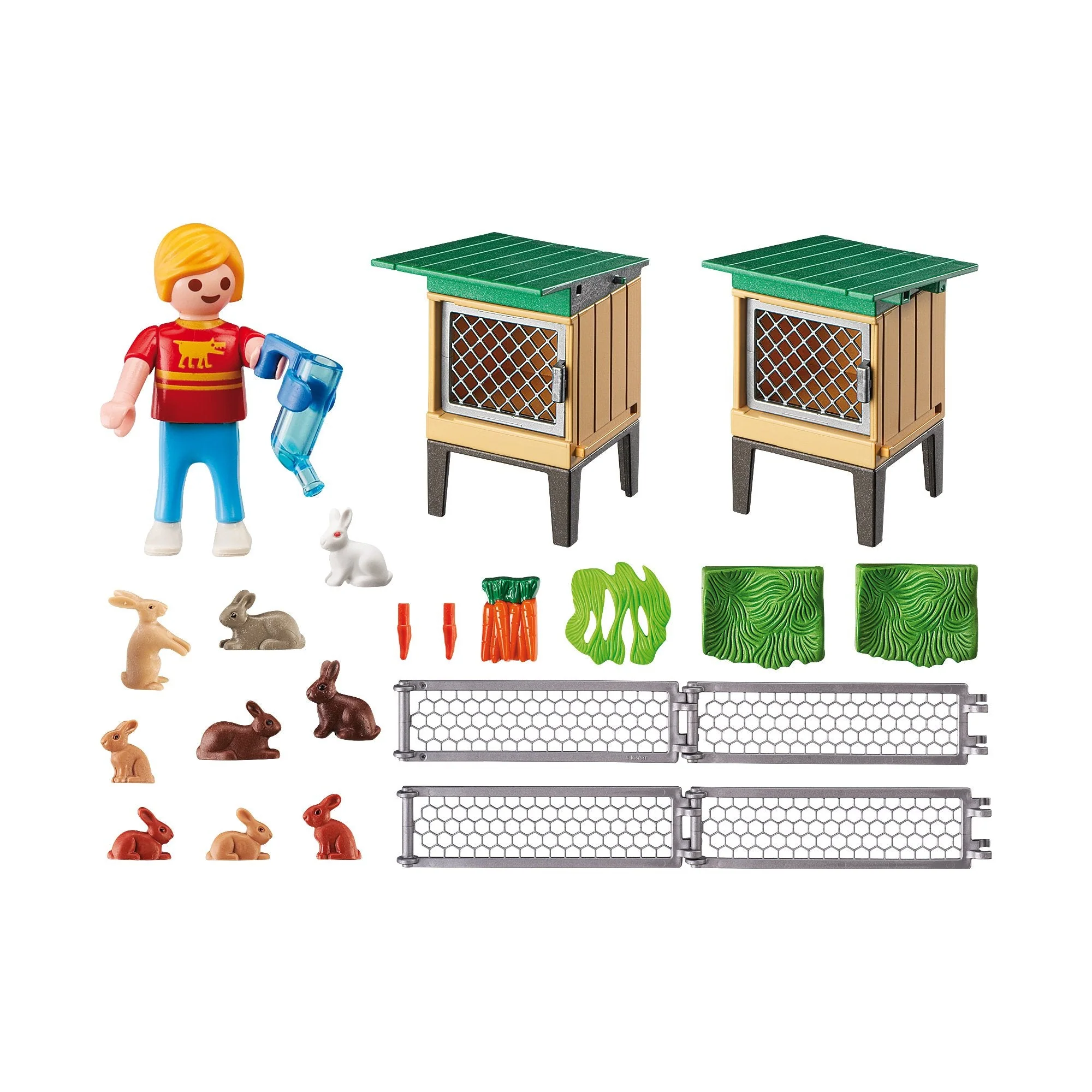Playmobil Country Rabbit Pen with Hutch - Image 2