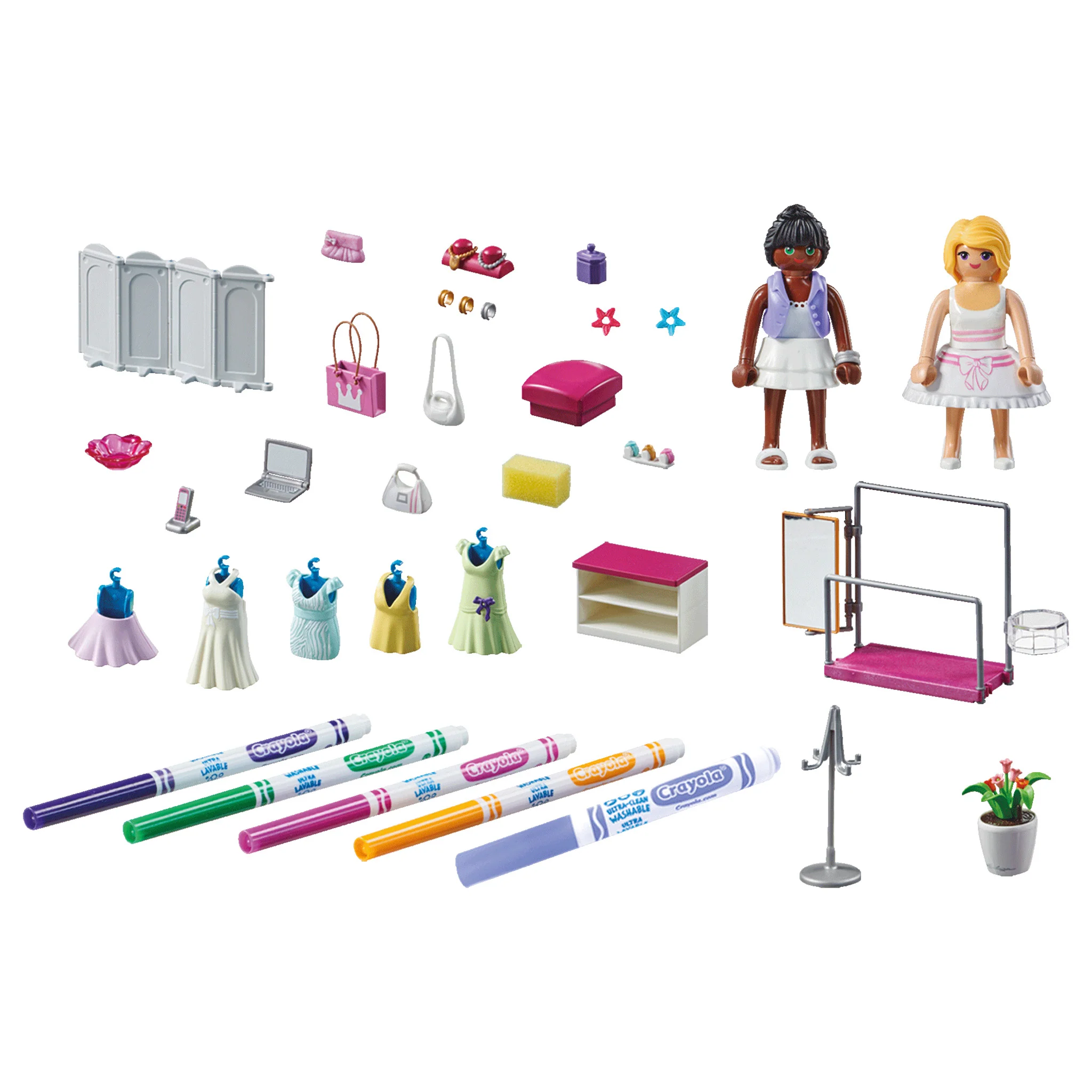 Playmobil Crayola Colour Fashion Boutique - Image 5