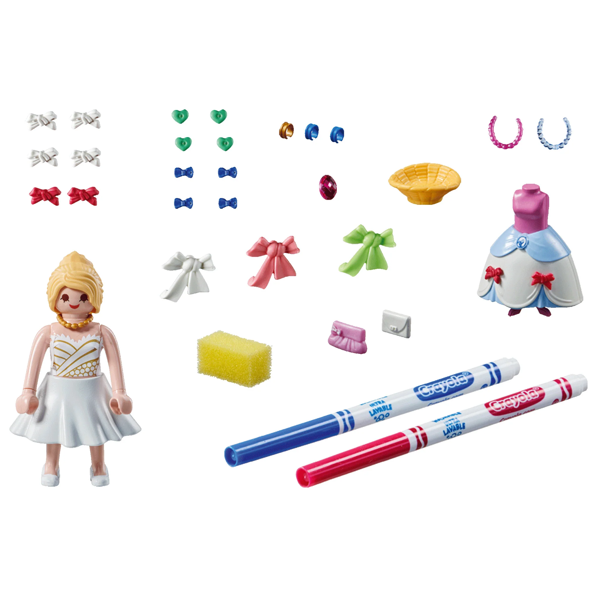 Playmobil Crayola Colour Fashion Dress - Image 4