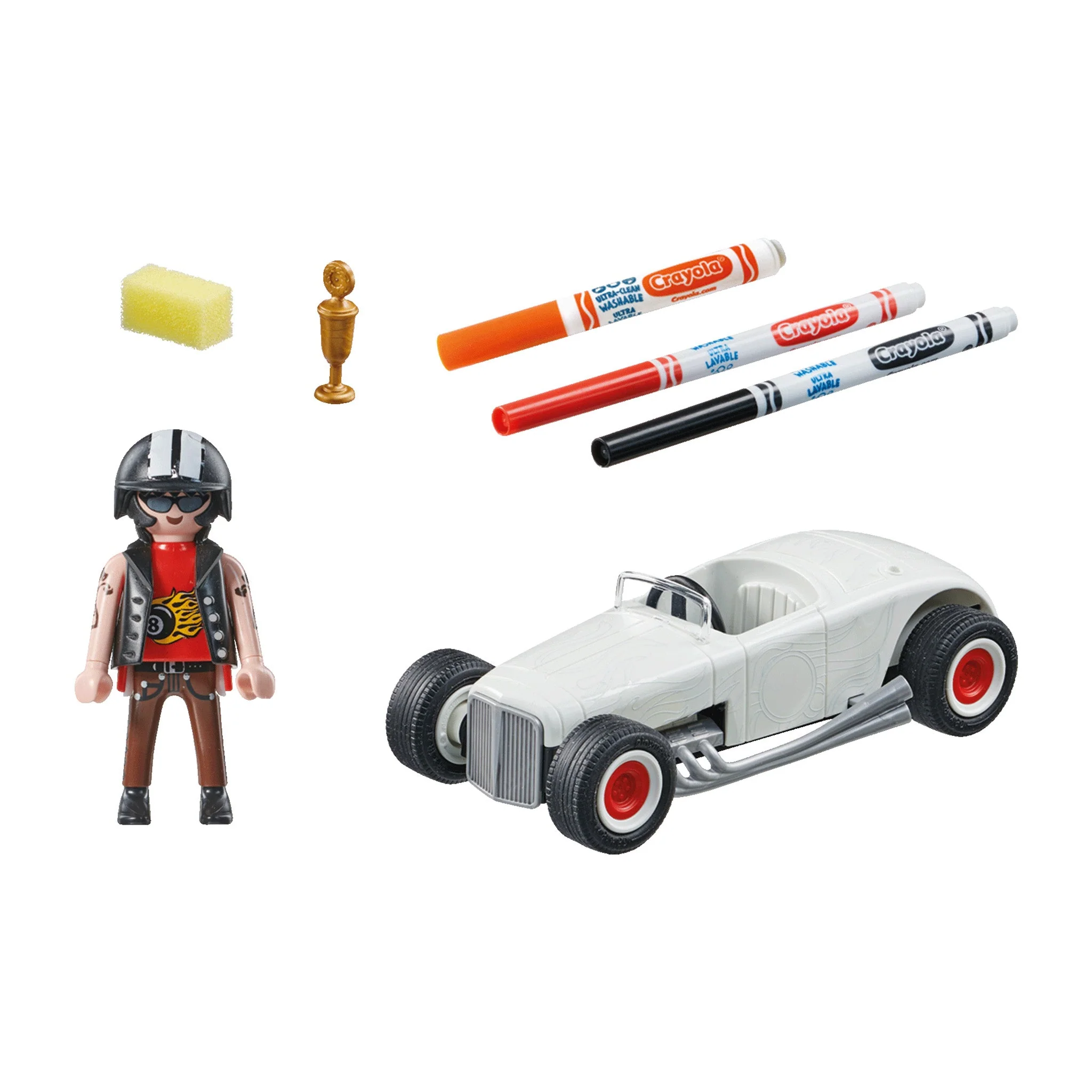 Playmobil Crayola Colour Racing Car - Pre Sale - Image 5